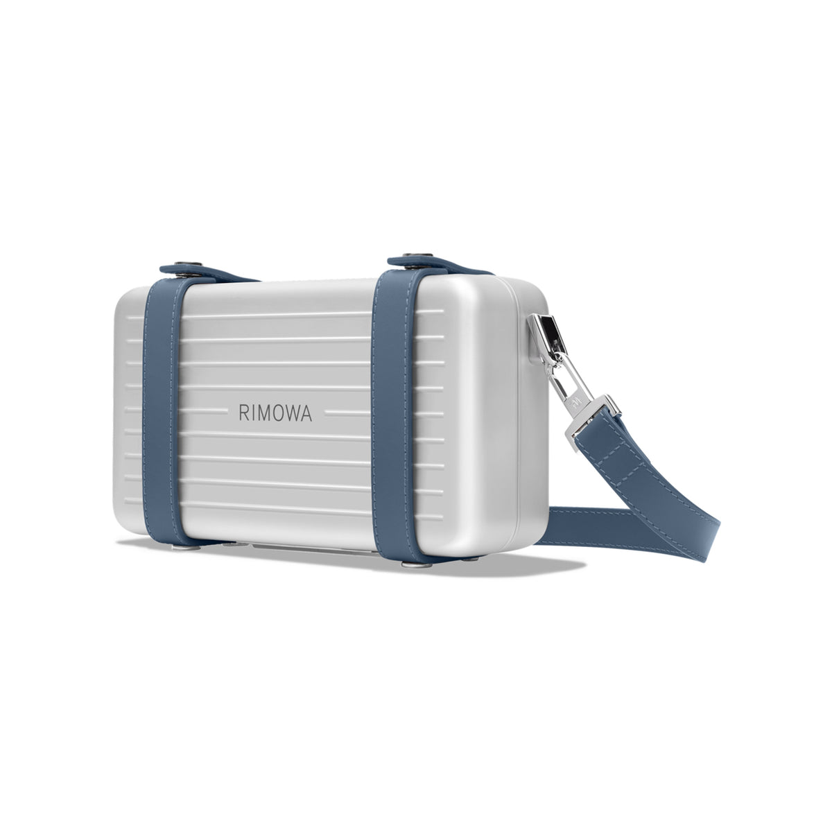 RIMOWA Personal Aluminum Cross-Body Bag — Powder Blue — view 2