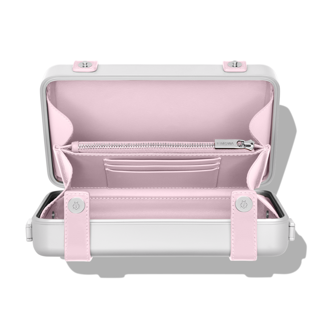 RIMOWA Personal Aluminum Cross-Body Bag — Ballerina pink — view 3