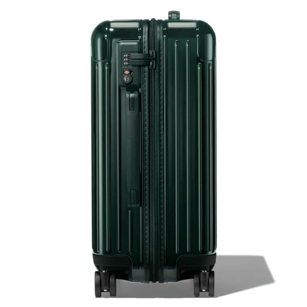 RIMOWA Essential Cabin – Gloss Green – view 3 on white background