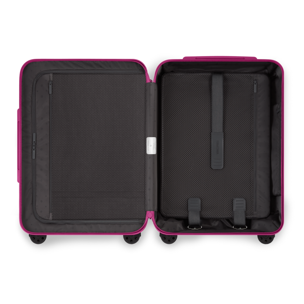 RIMOWA Essential Cabin – Gloss Magenta Purple – view 5 on white background