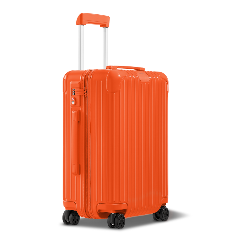 RIMOWA Essential Cabin – Gloss Orange – view 2 on white background