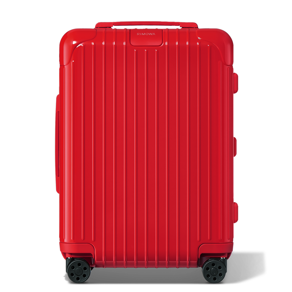 RIMOWA Essential Cabin – Gloss Red – view 1 on white background
