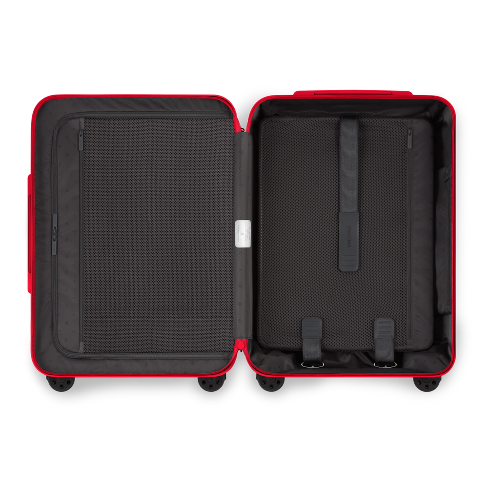 RIMOWA Essential Cabin – Gloss Red – view 5 on white background