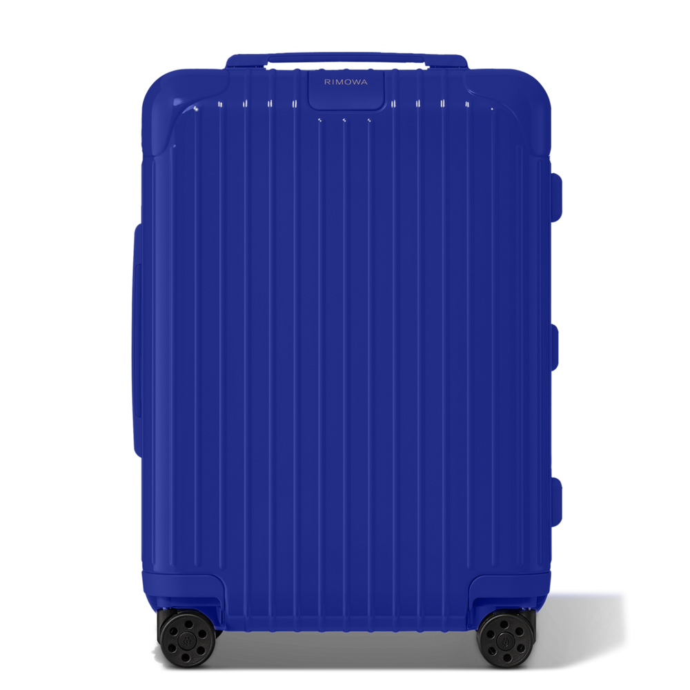 RIMOWA Essential Cabin – Gloss Ultramarine Blue – view 1 on white background