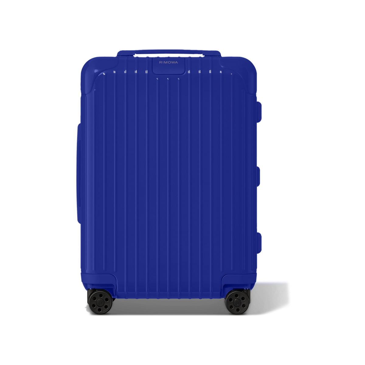 RIMOWA Essential Cabin – Gloss Ultramarine Blue – view 1 on white background