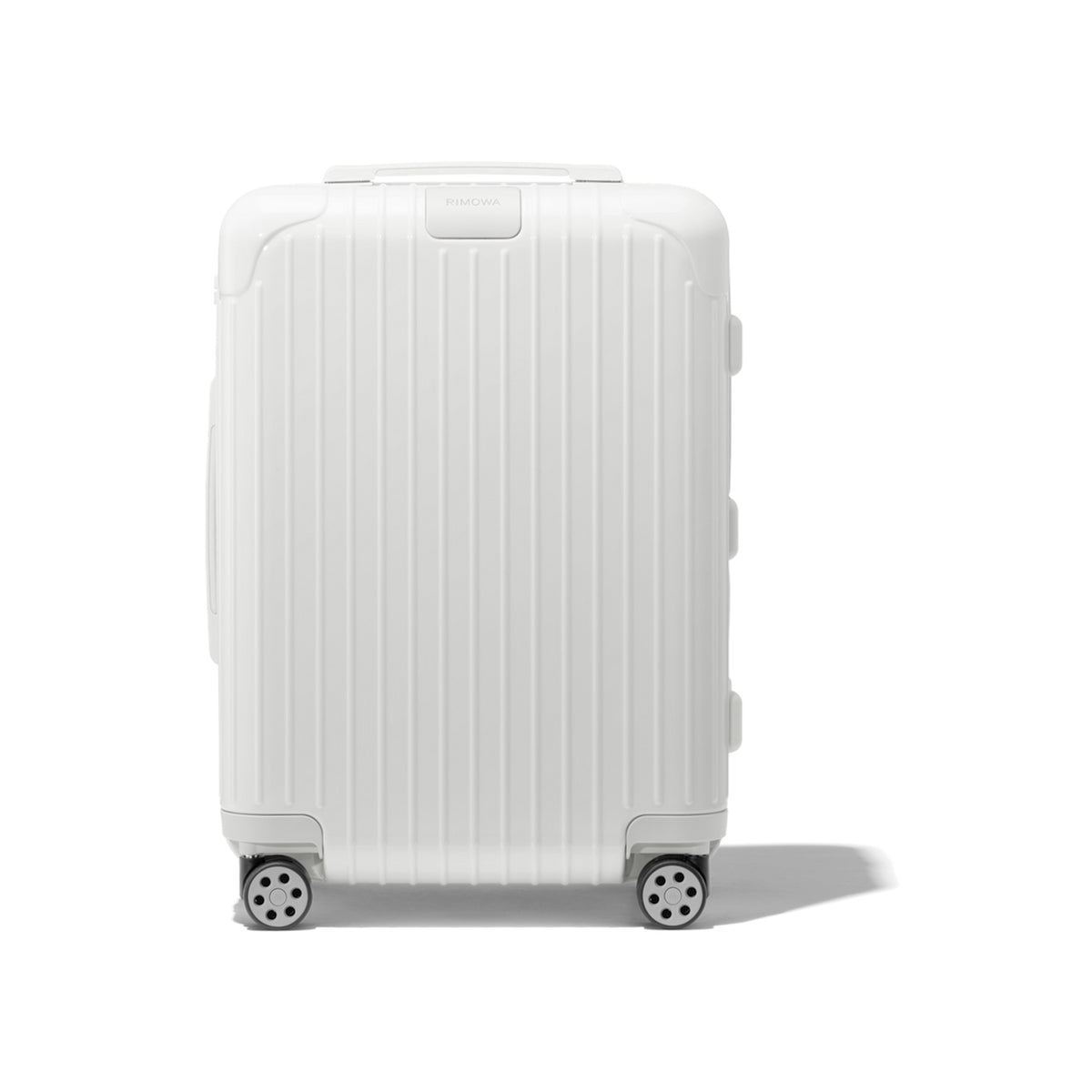 RIMOWA Essential Cabin – Gloss White – view 1 on white background