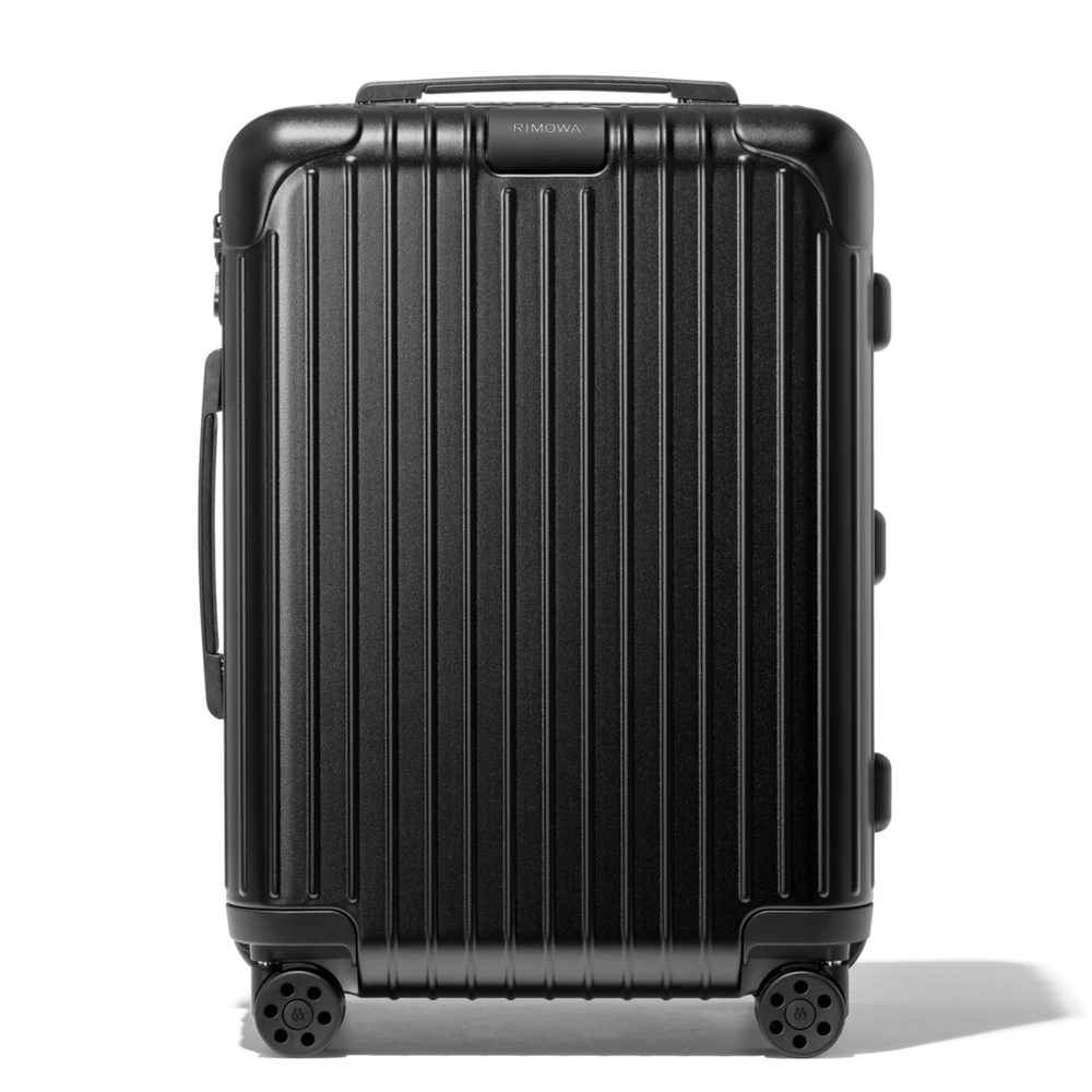 RIMOWA Essential Cabin – Matte Black – view 1 on white background