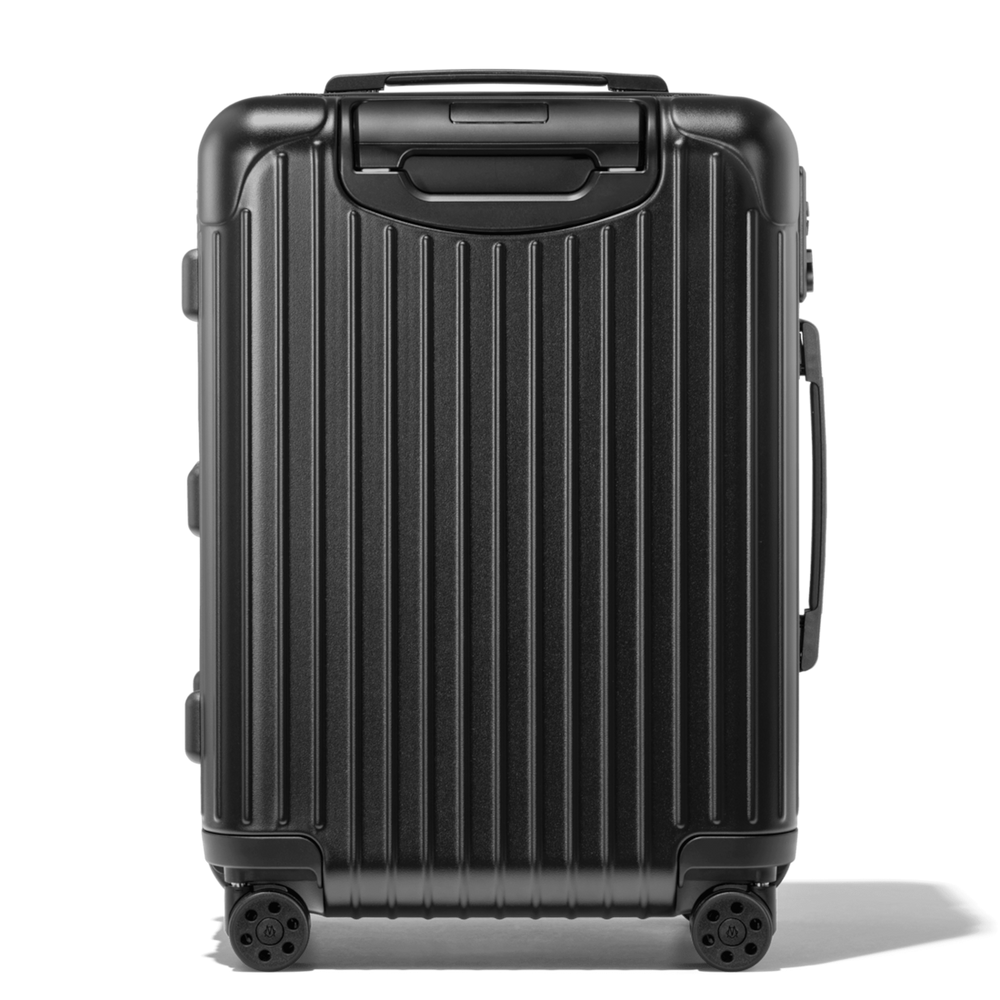 RIMOWA Essential Cabin – Matte Black – view 4 on white background