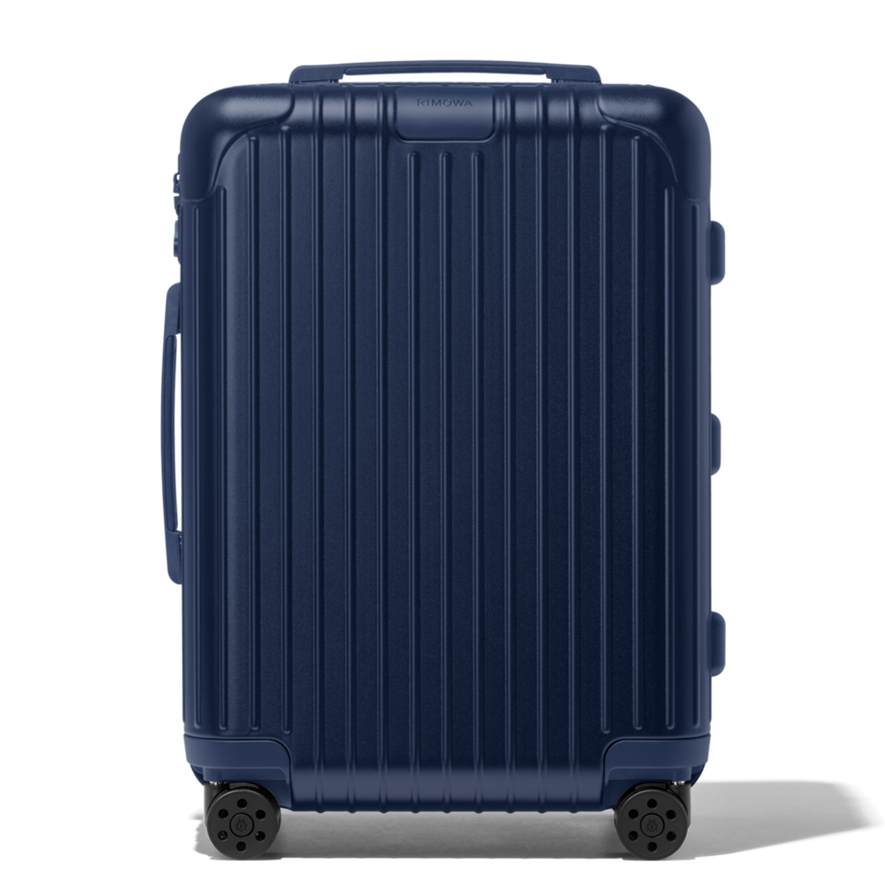 RIMOWA Essential Cabin – Matte Blue – view 1 on white background