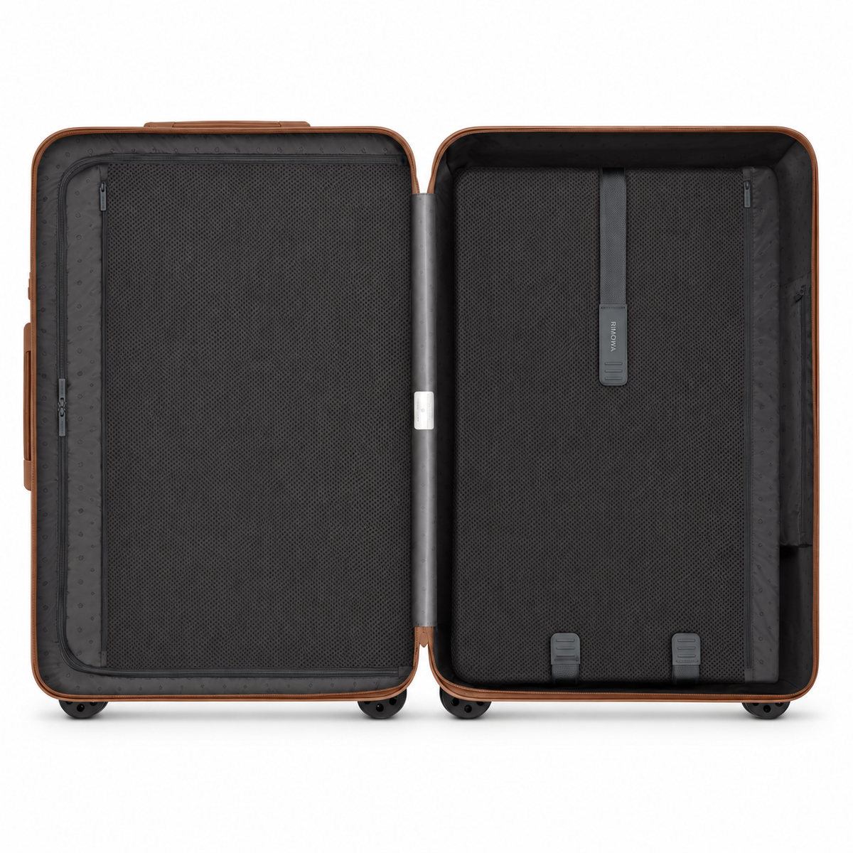 RIMOWA Essential Check-In L Gloss Umber Brown – interior