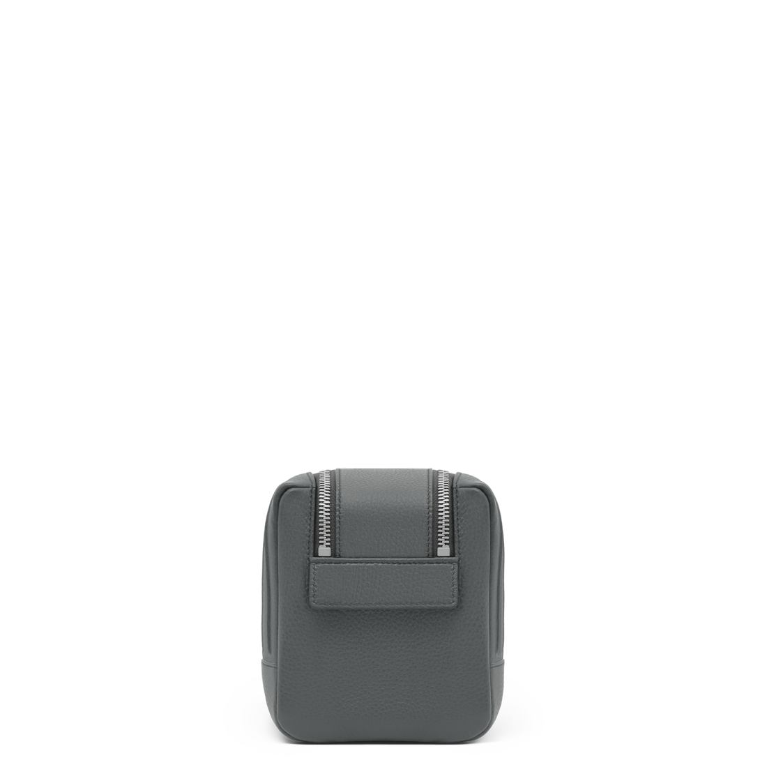 RIMOWA Never Still Leather Toiletry Bag Grey — side view