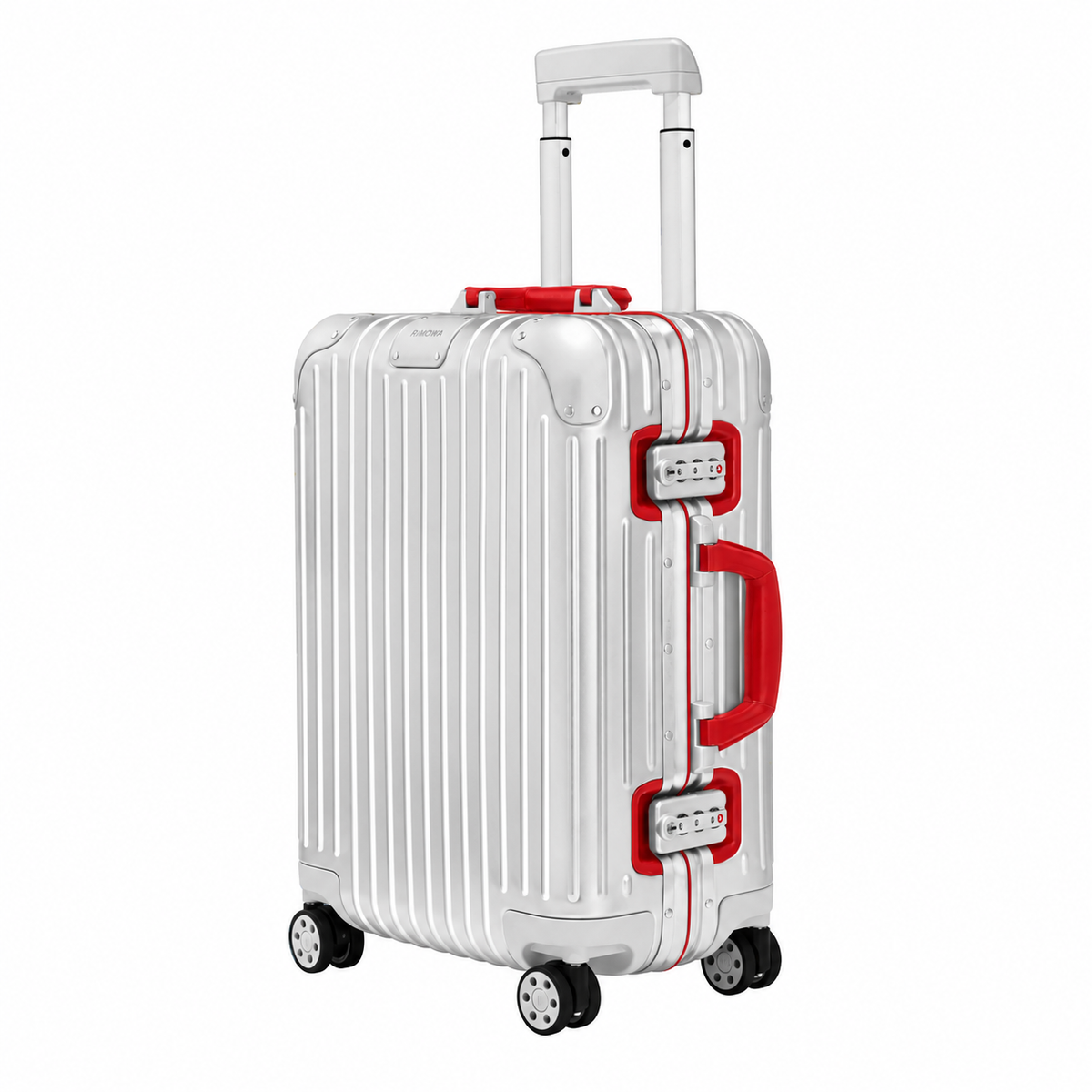 RIMOWA Cabin Twist Silver & Red — view 2