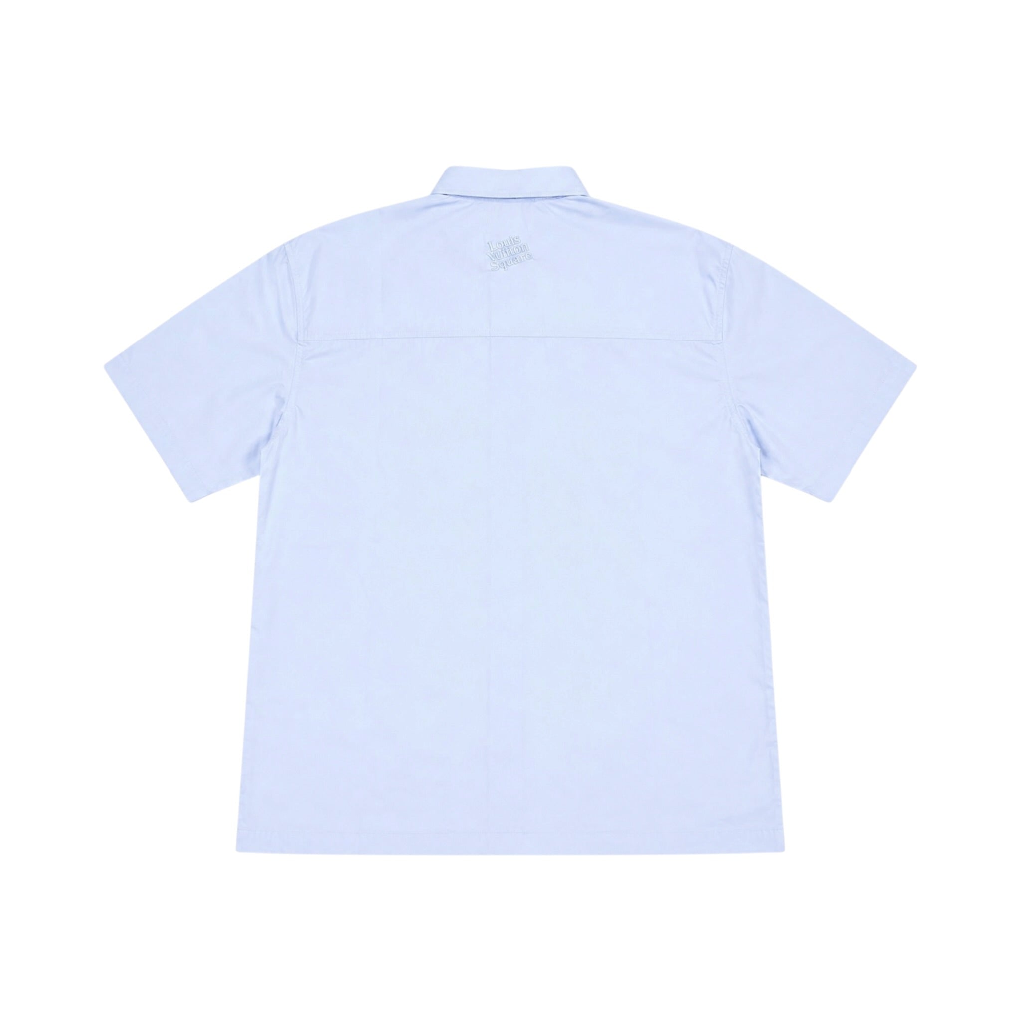 Monogram Flowers Embroidered Short-Sleeved Shirt