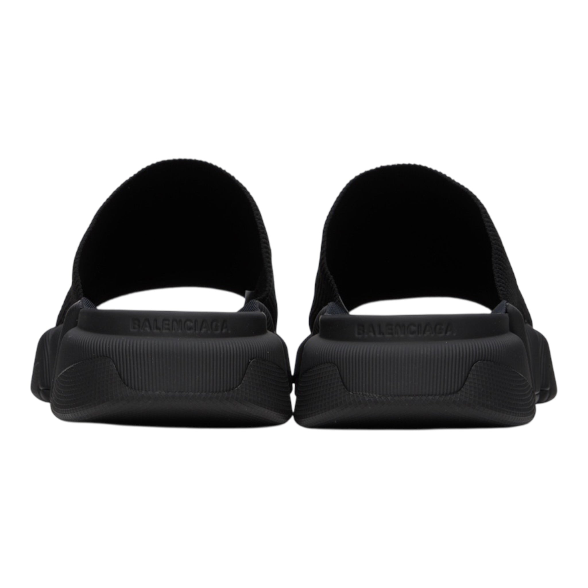 Balenciaga Black Speed Slides