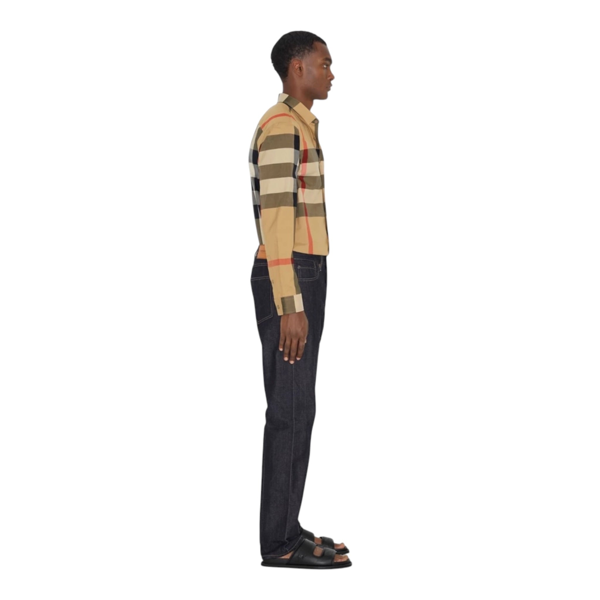 Slim Fit Check Cotton ShirtPrice