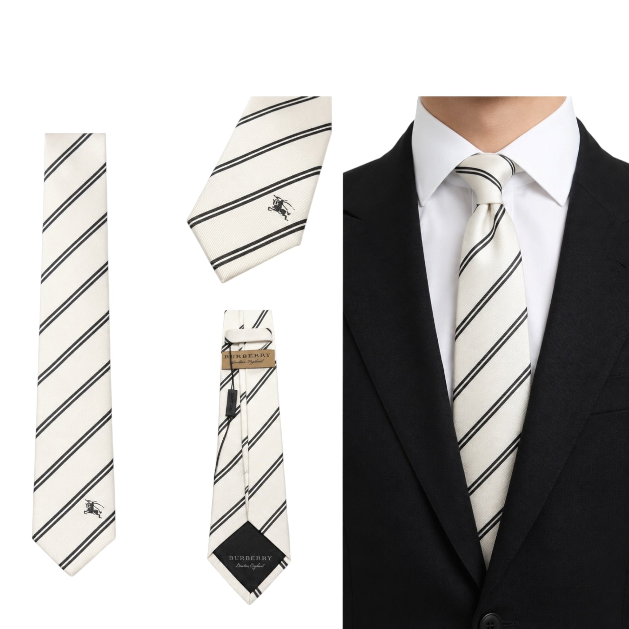 Tie burberry