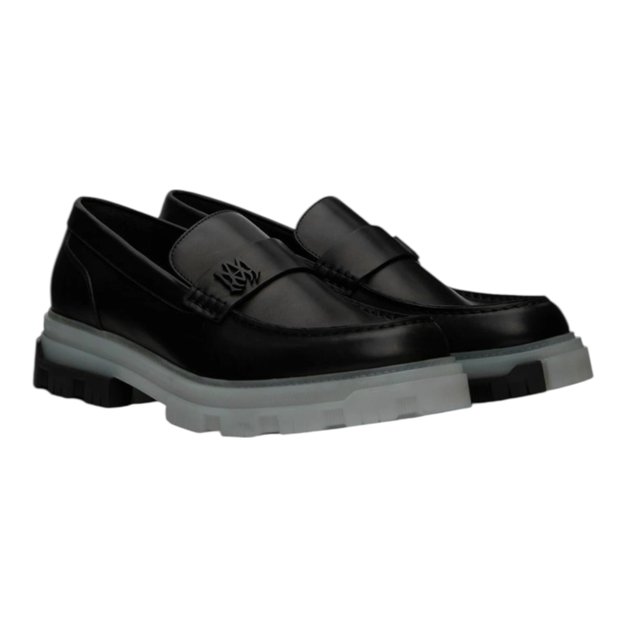 AMIRI Black Military Slip-On Loafers