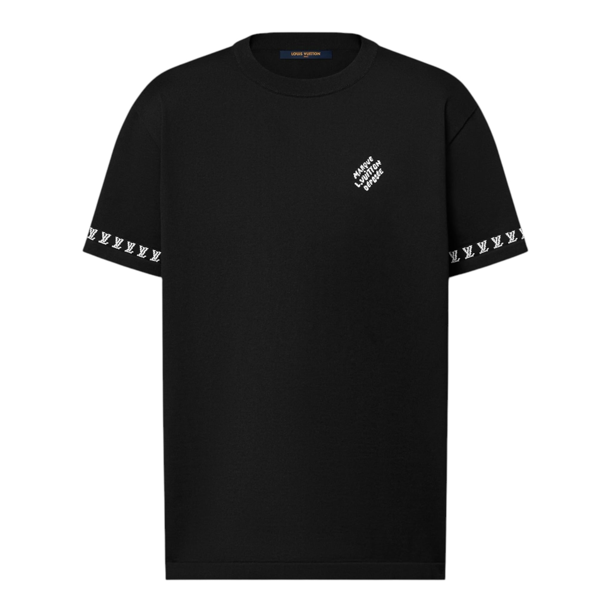 Short-Sleeved Cotton Crewneck lv