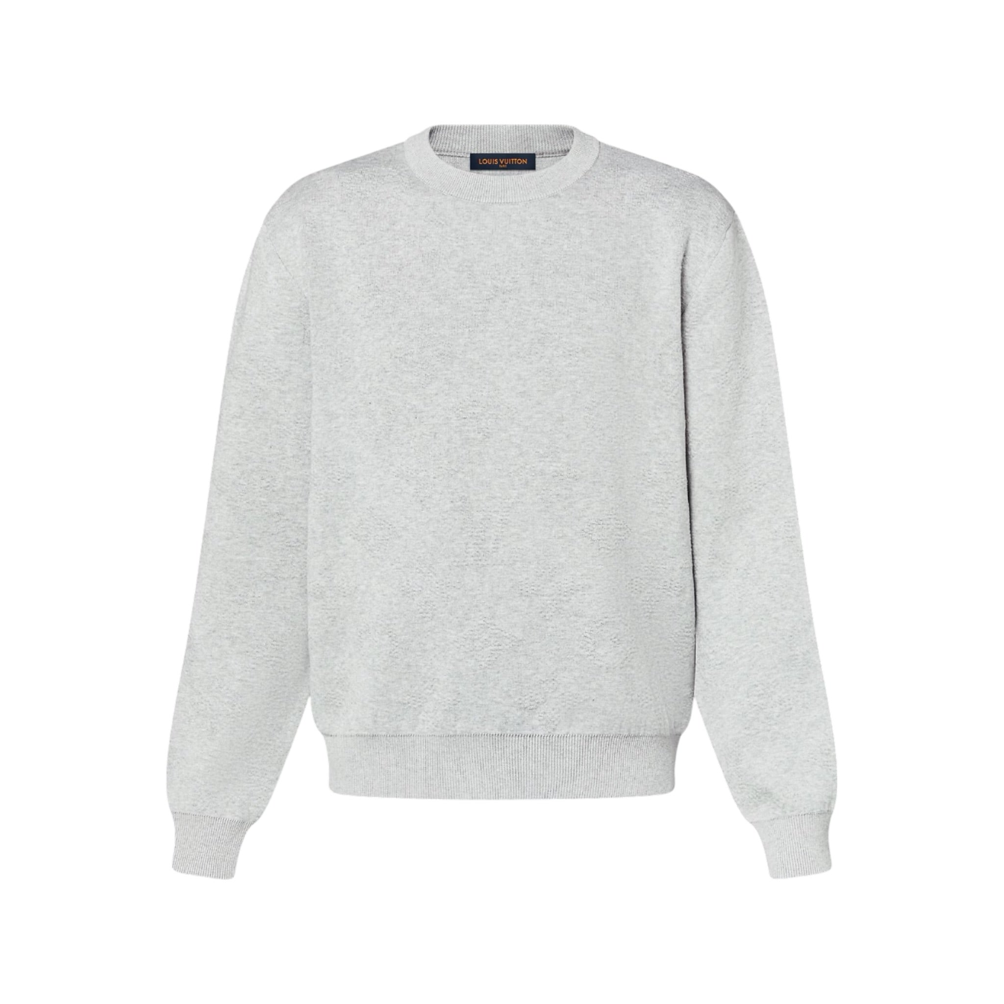 Monogram Embossed Pullover