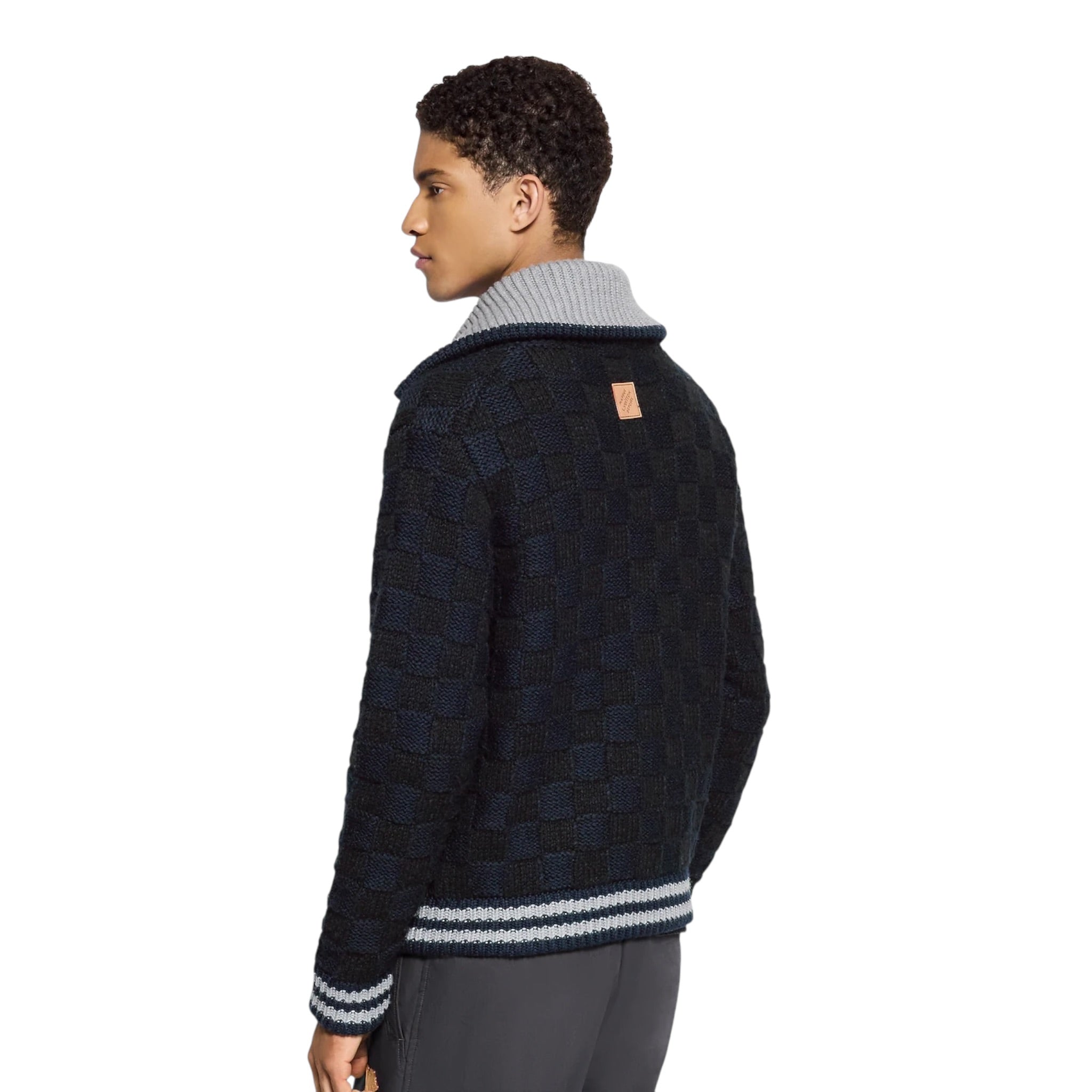 Damier Knit Blouson