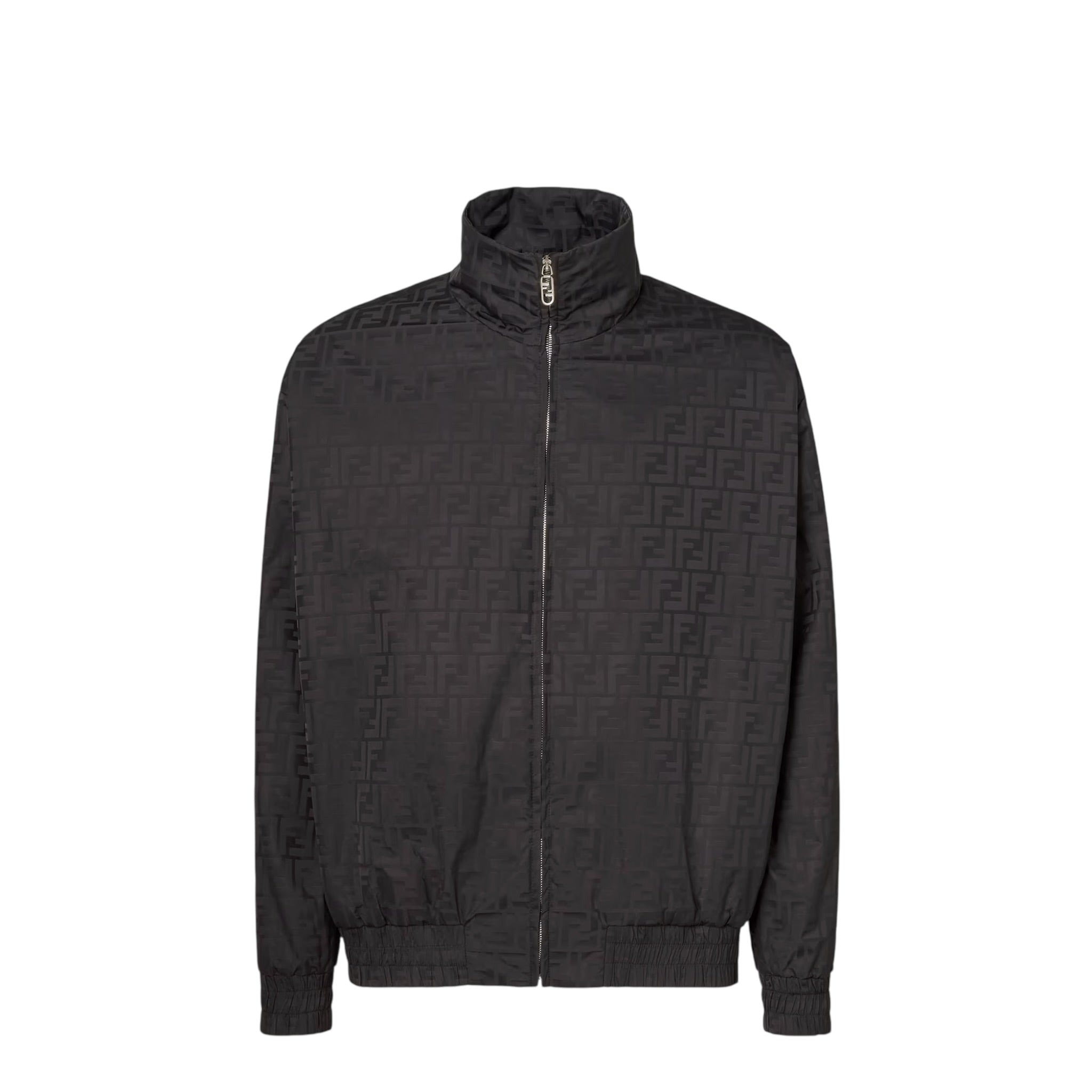 Bomber jacket Black FF nylon bomber jacket
