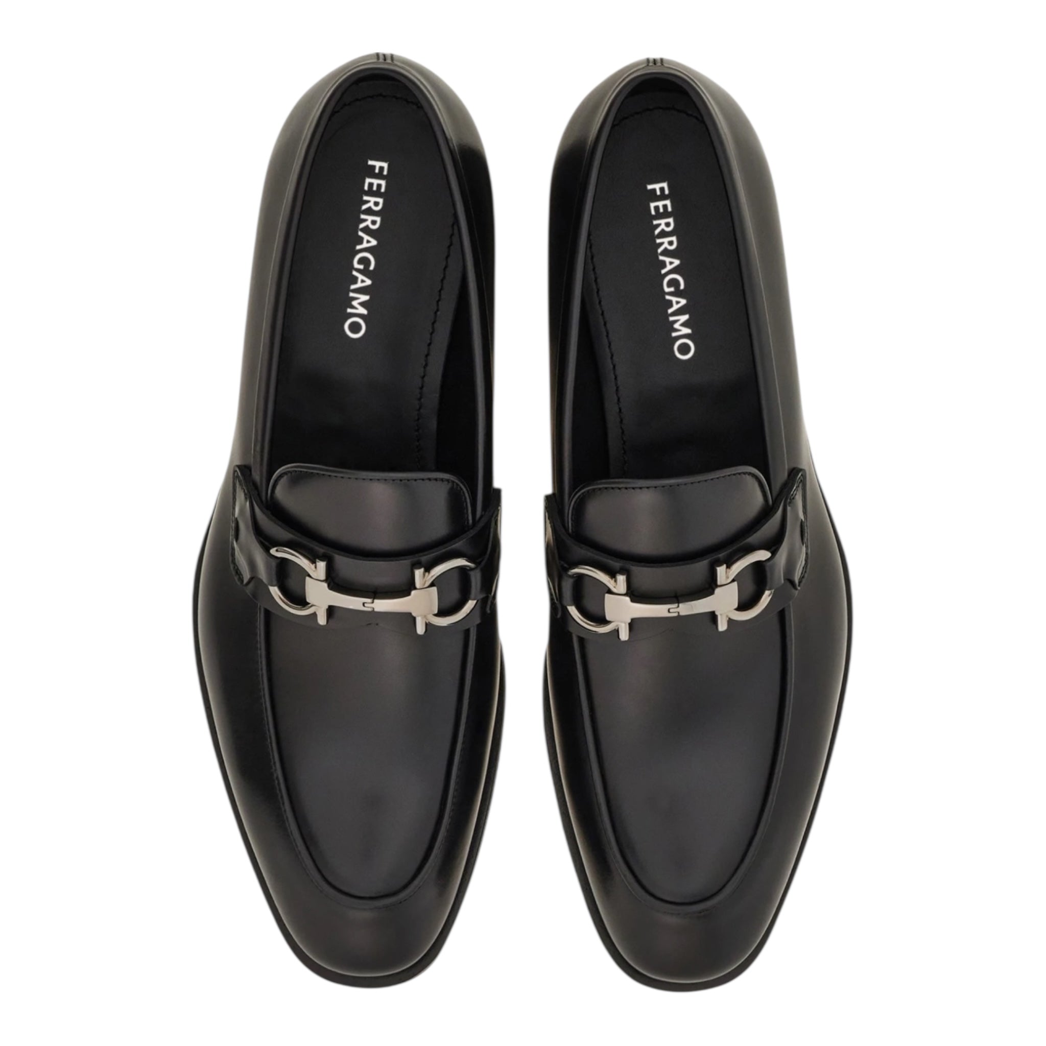 Loafer with Gancini buckle