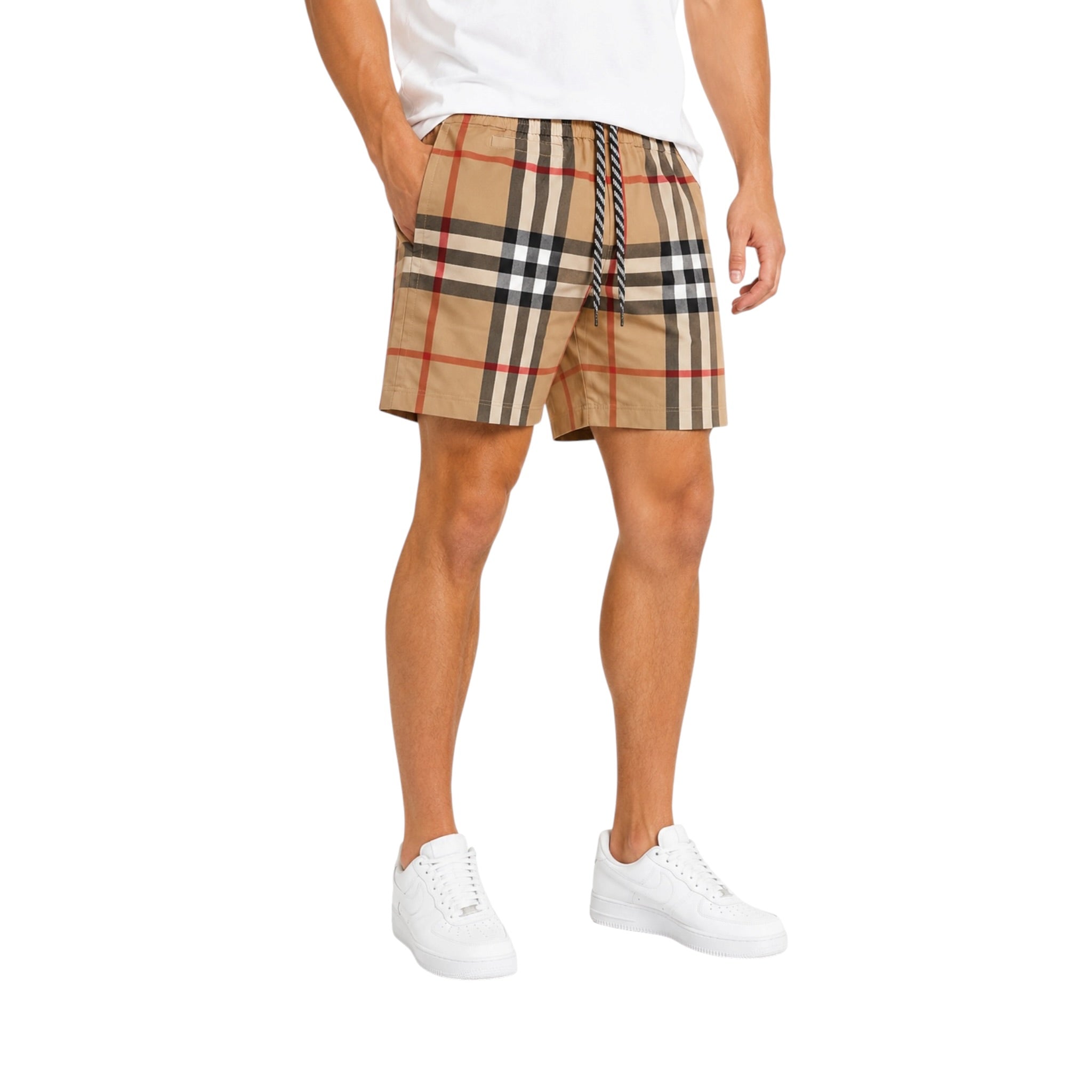 Burberry Check swim shorts