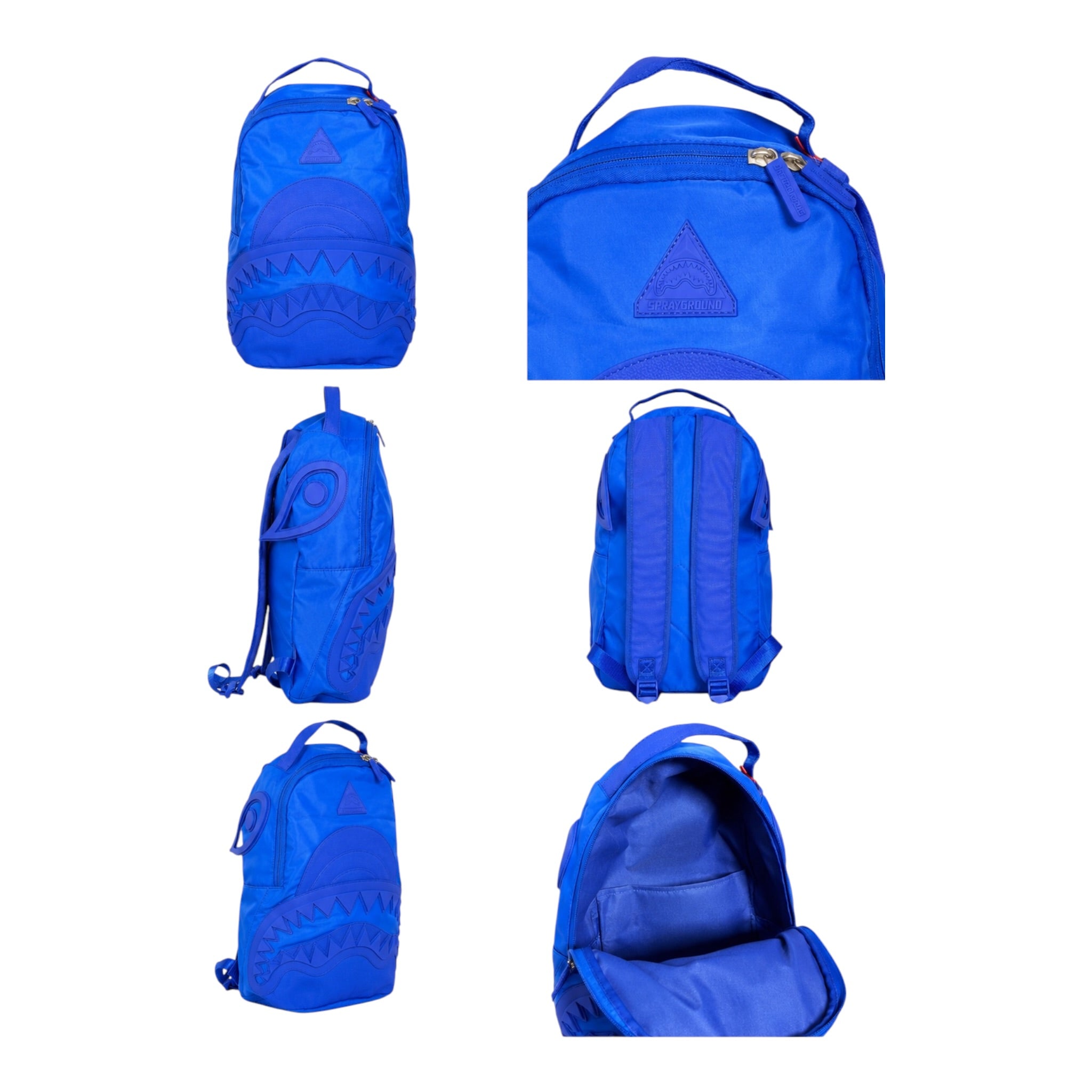 Sprayground Royal Blue Shark Backpack