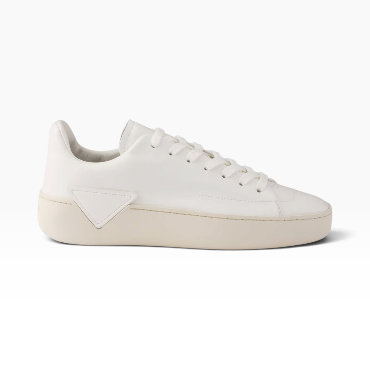 Prada court leather sneakers