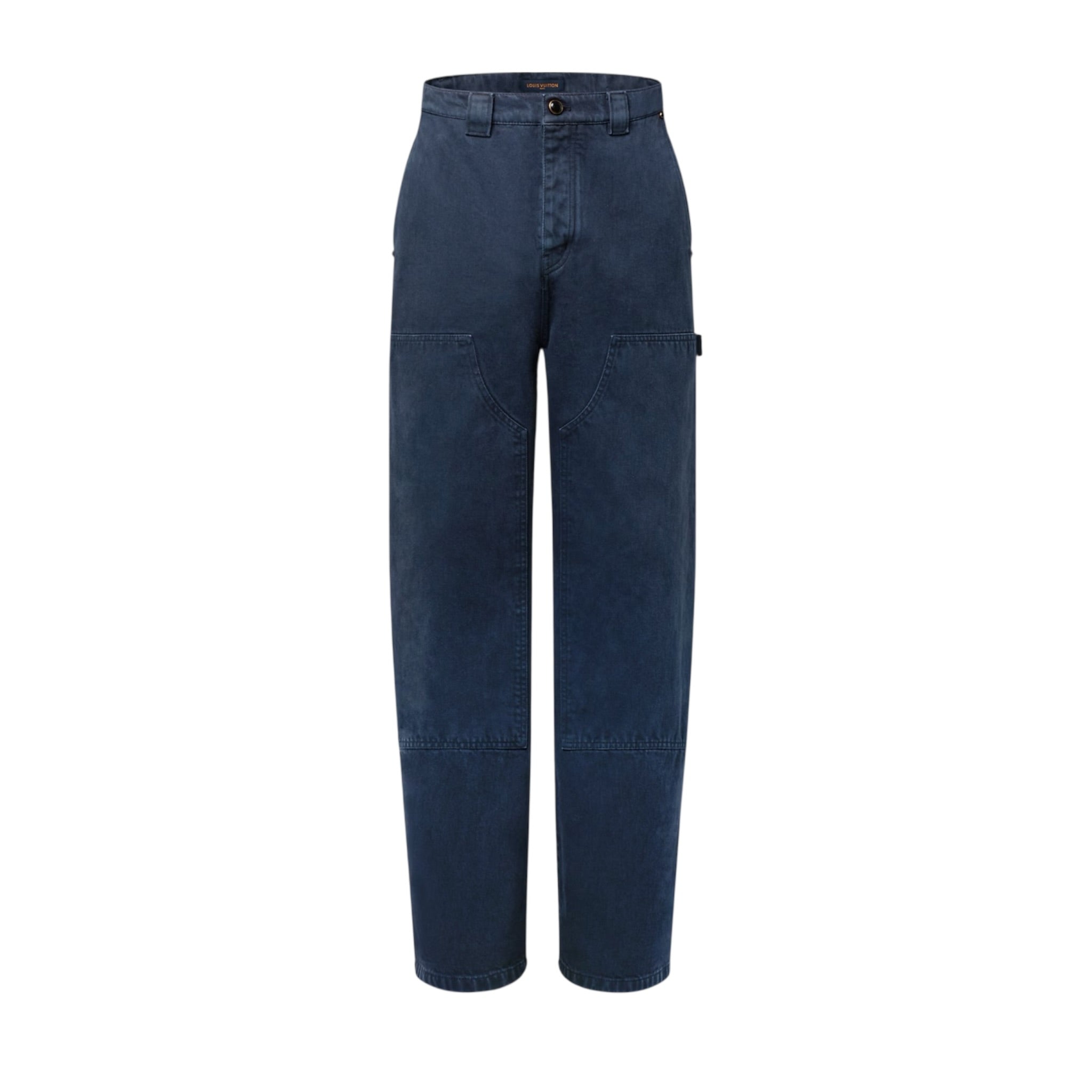Garment-Dyed Denim Carpenter Pants