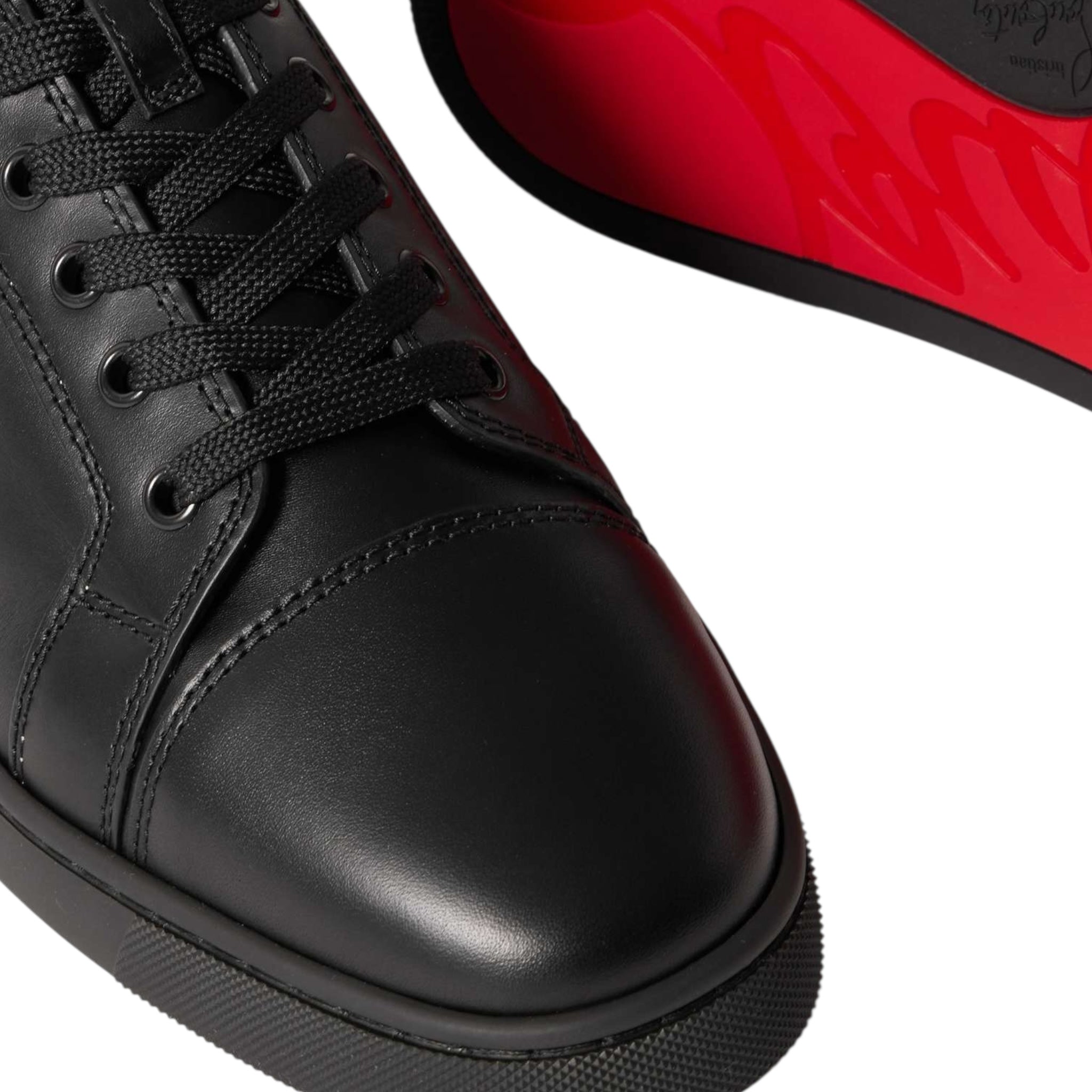 Christian Louboutin Black Louis Junior Sneakers