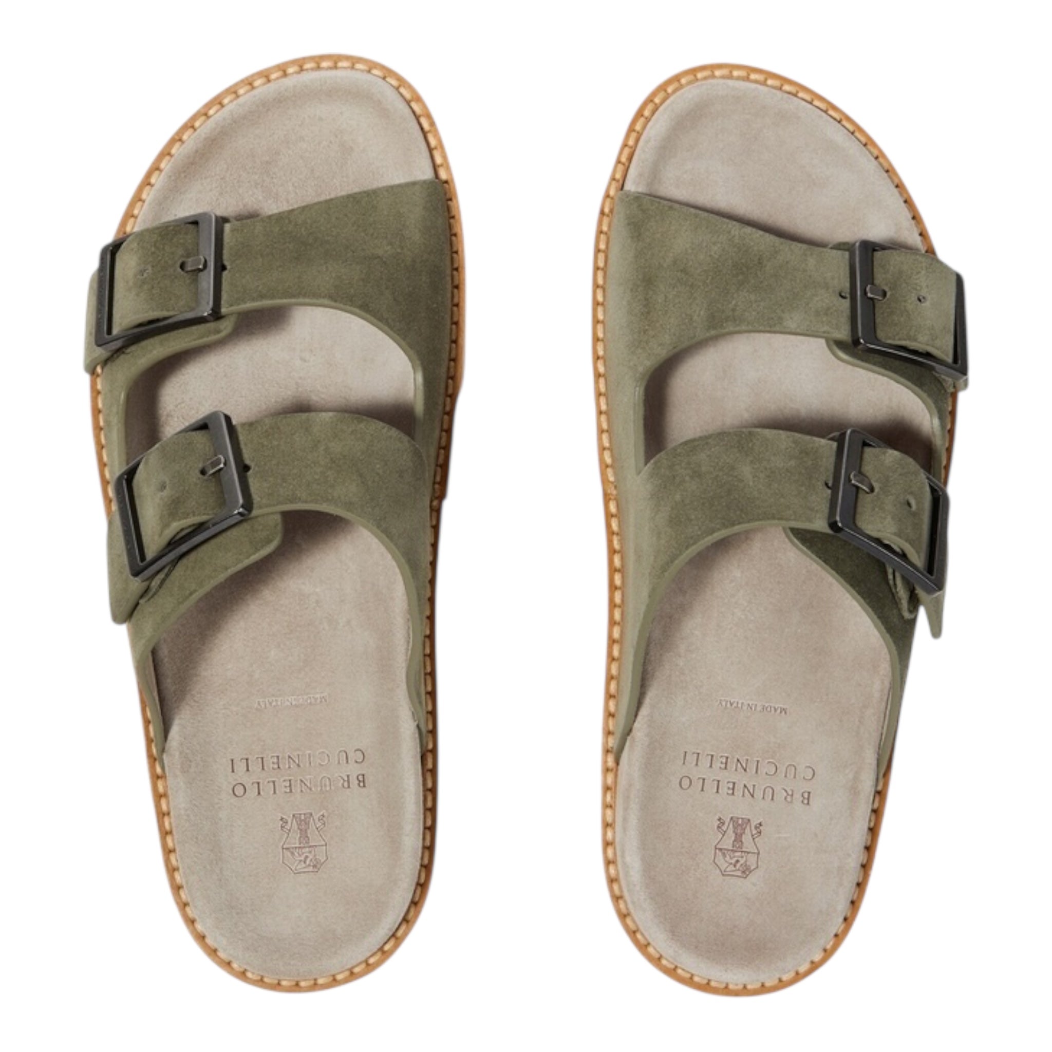 Brunello Cucinelli - Suede slides