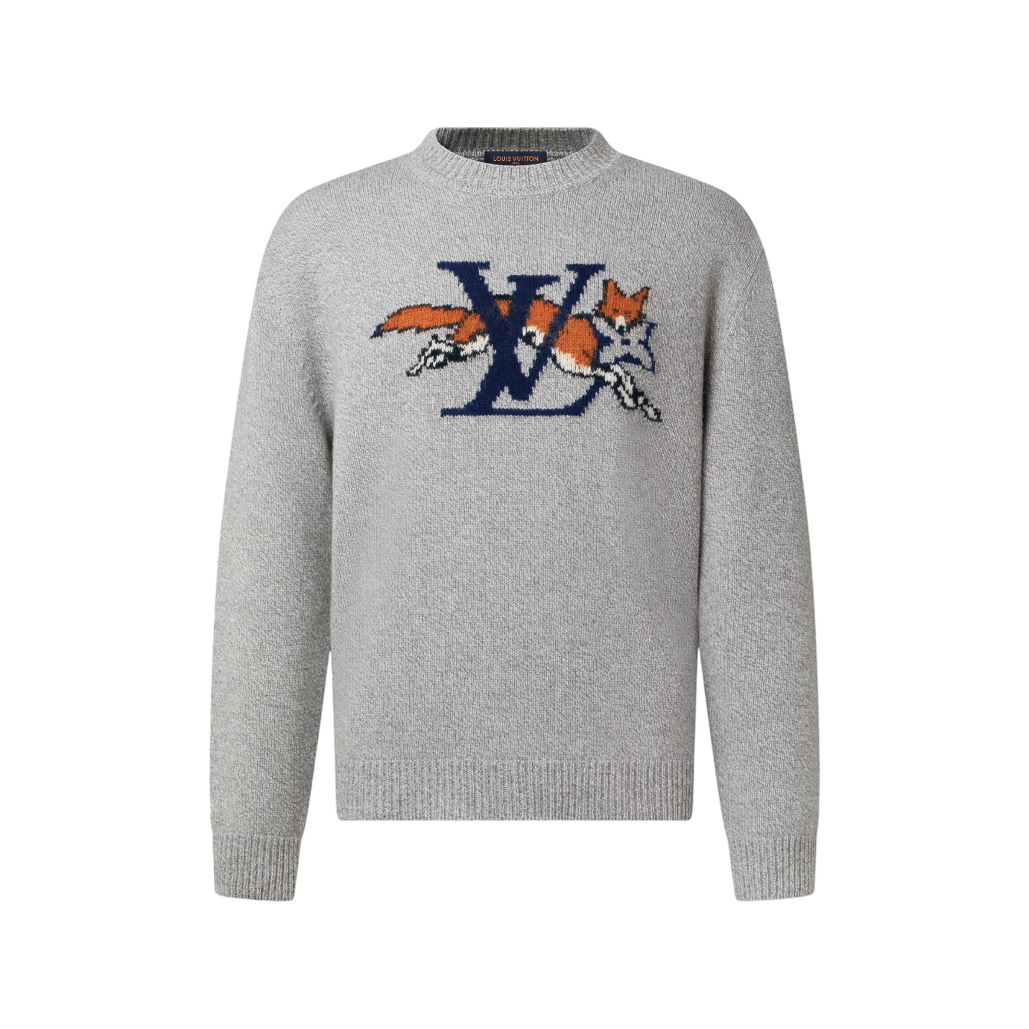 Chunky Wool-Cashmere Crewneck