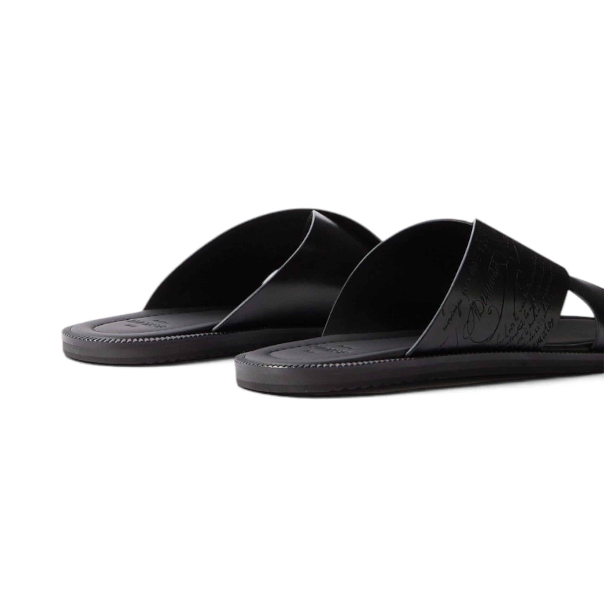 Berluti Sifnos Scritto leather sandals