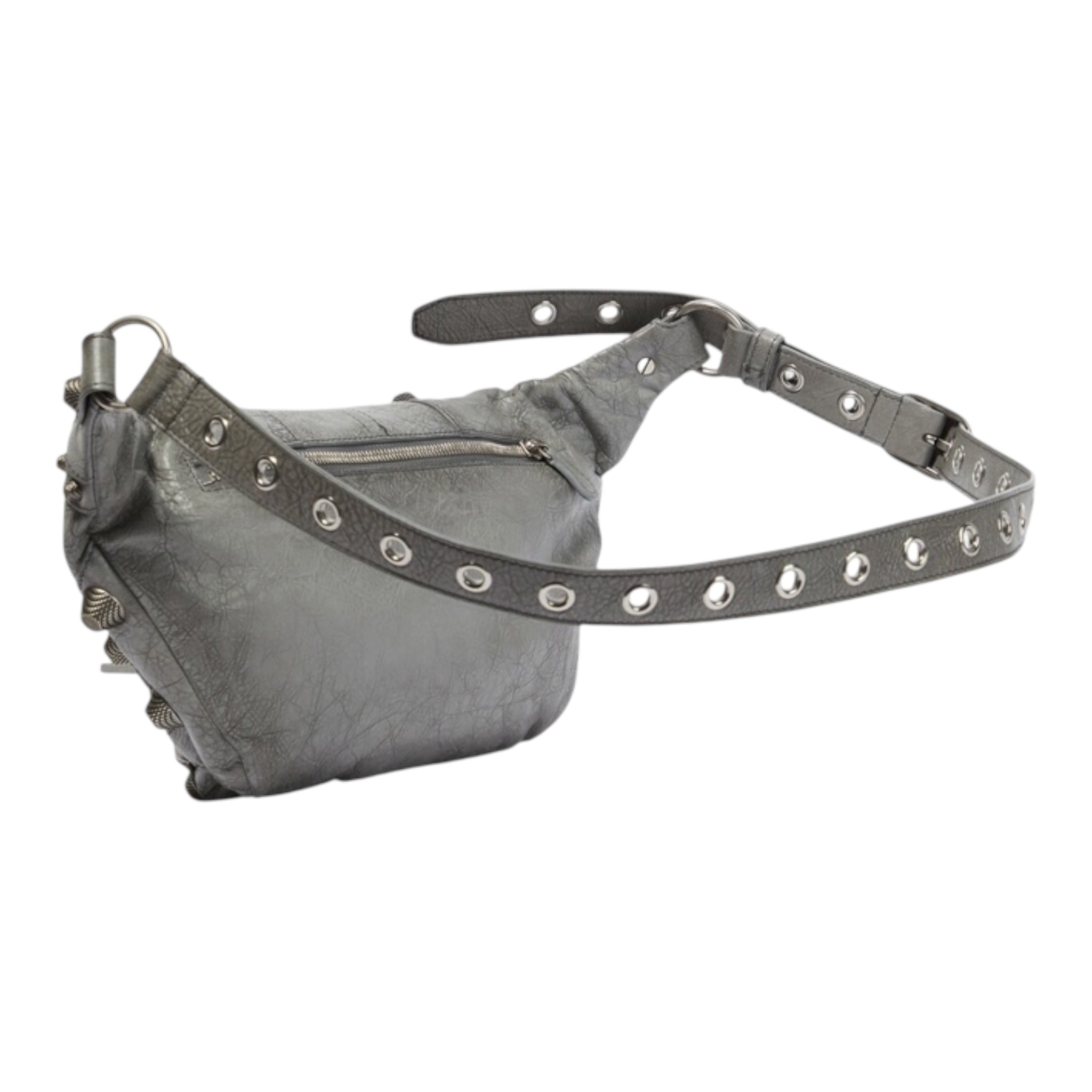Balenciaga Le Cagole Studded Leather Belt Bag