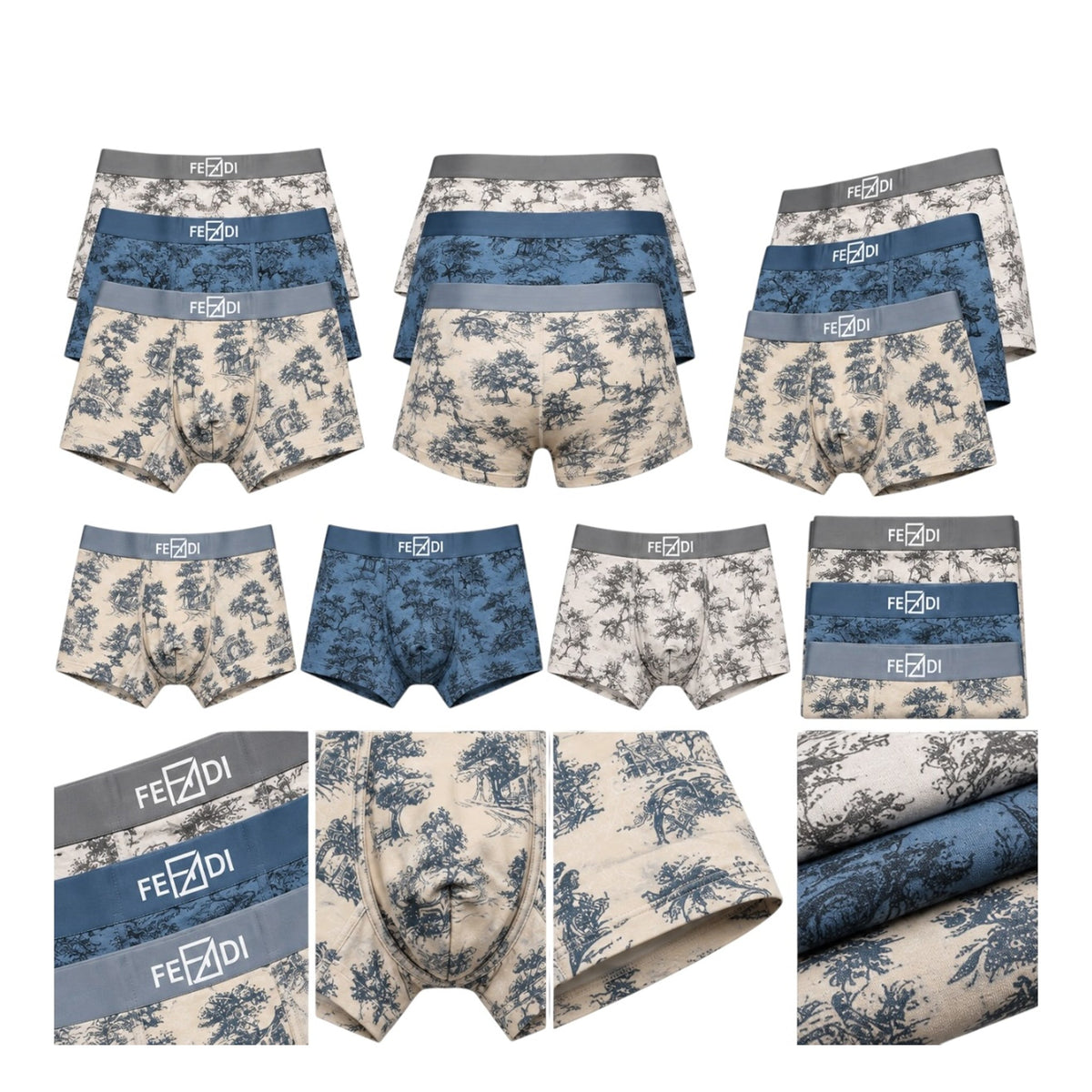 Fendi Underwear – product photo on white background