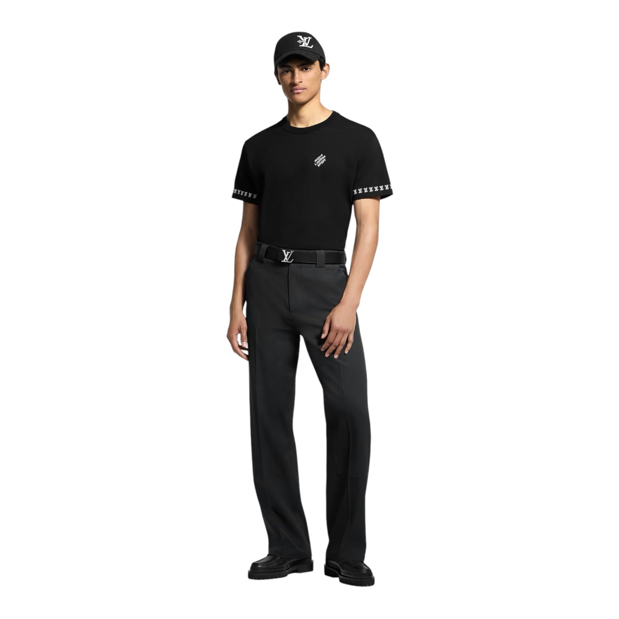 Short-Sleeved Cotton Crewneck lv