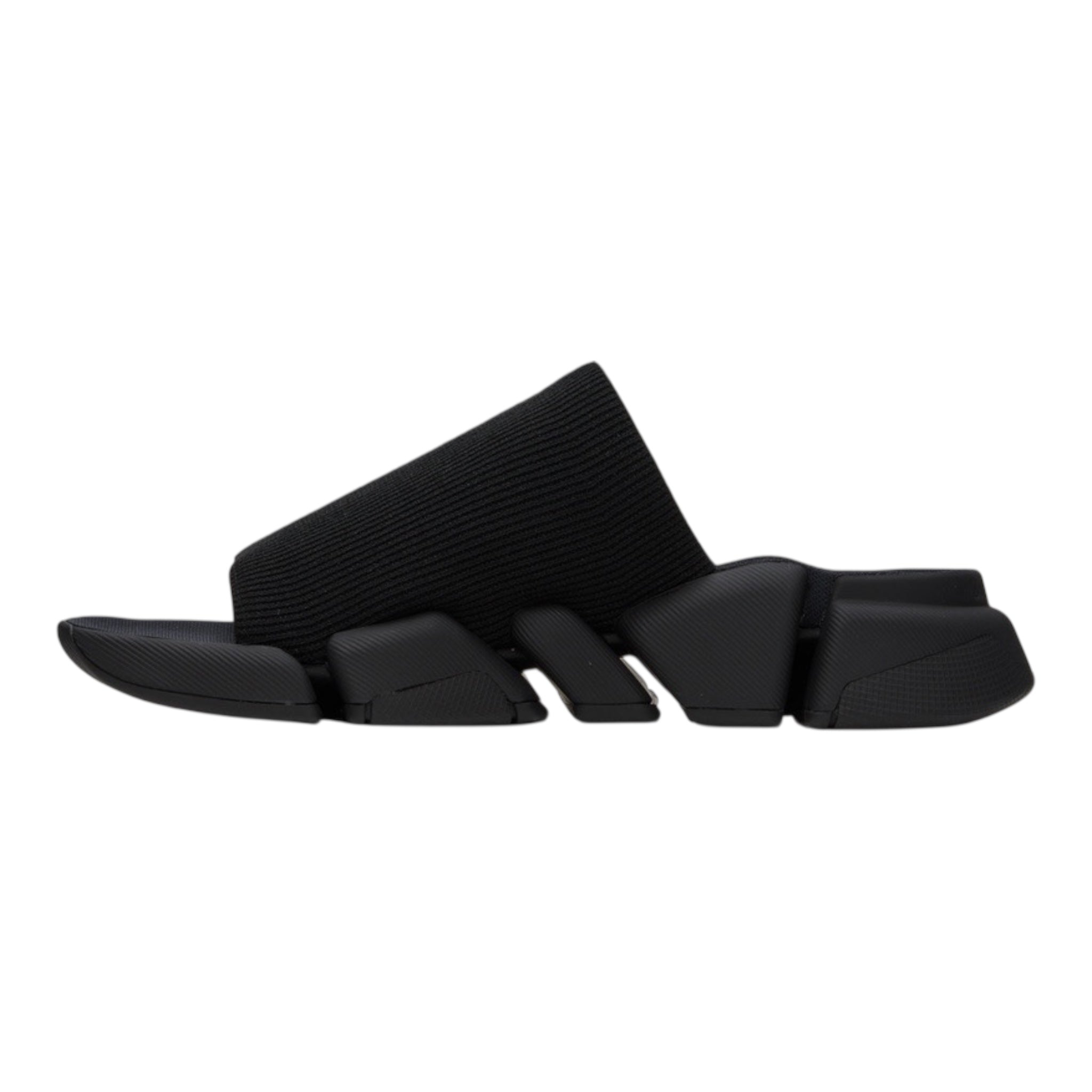 Balenciaga Black Speed Slides
