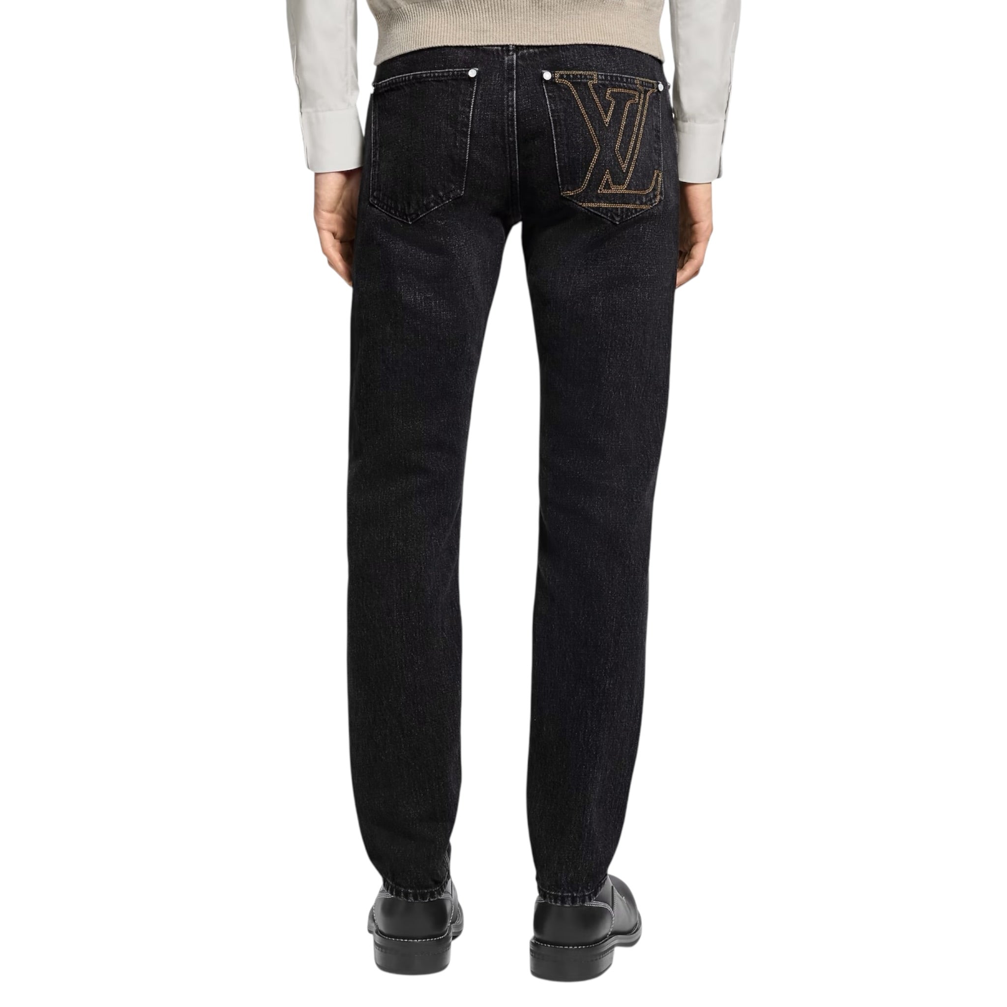 Slim Fit Denim Pants Lv