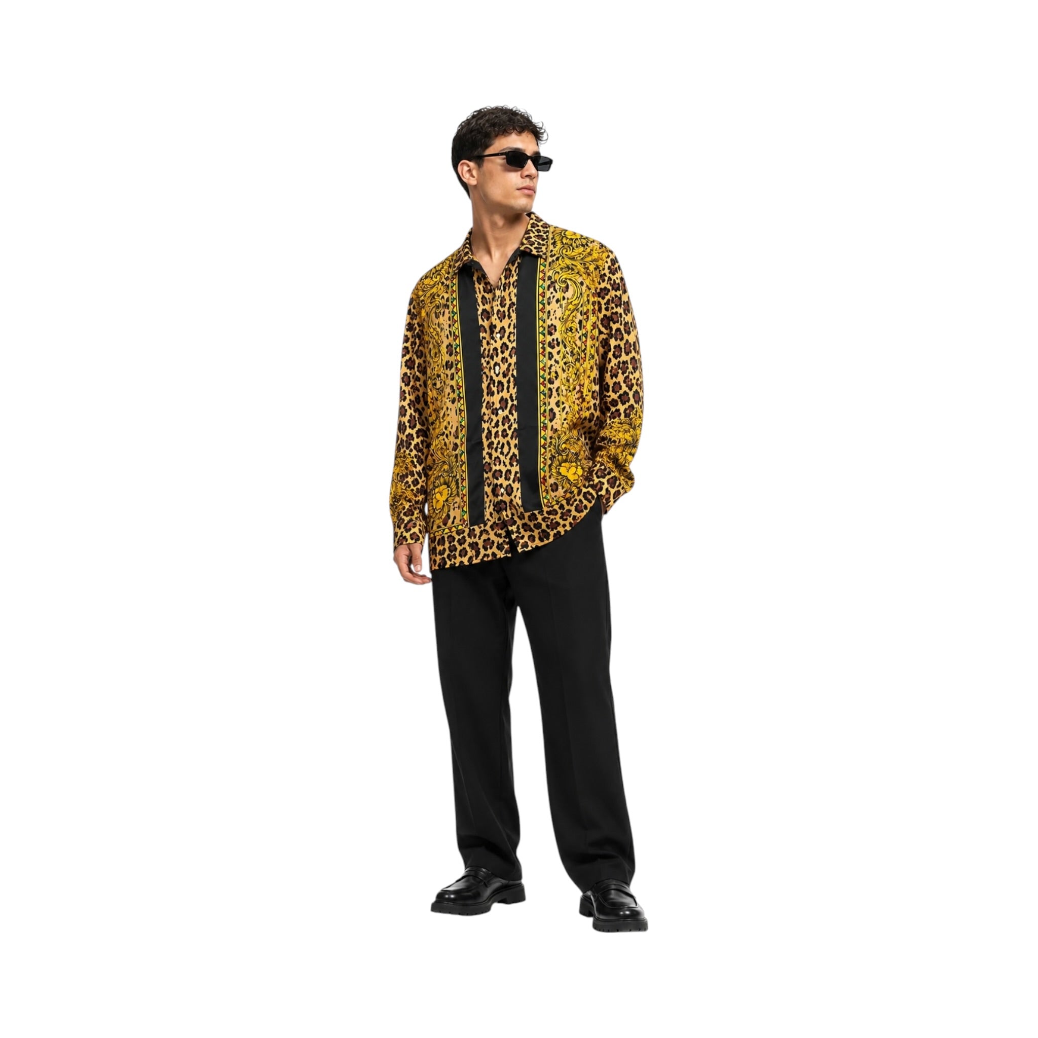 Versace silk shirt