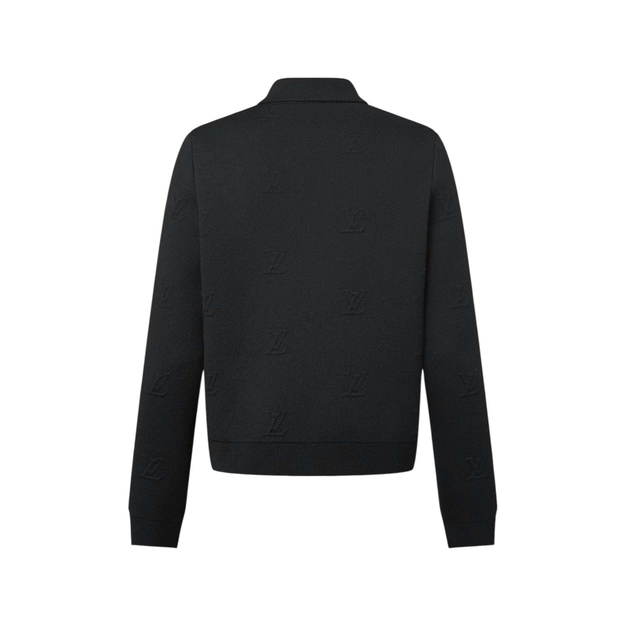 LV Blason Embossed Wool Blouson
