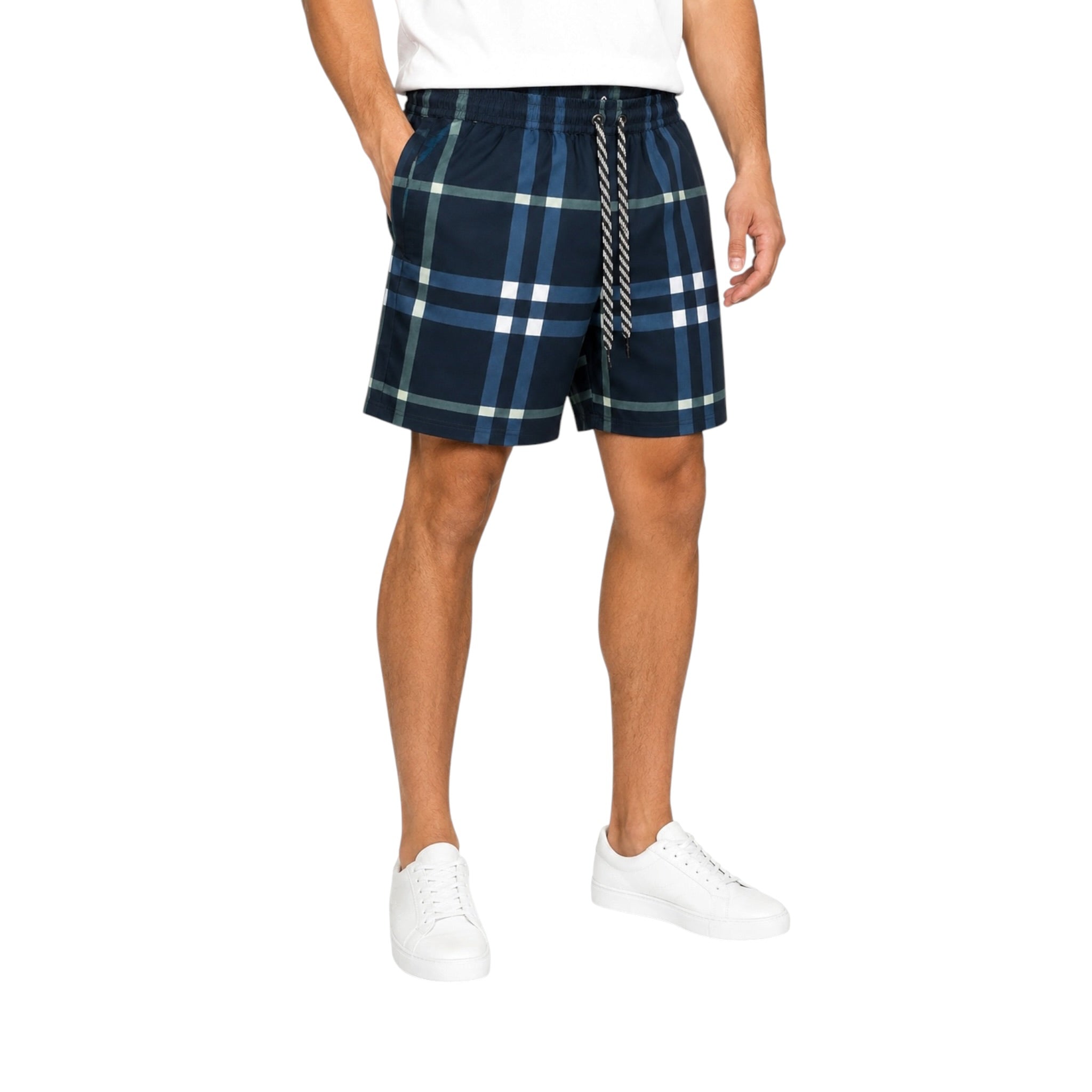 Burberry Check swim shorts
