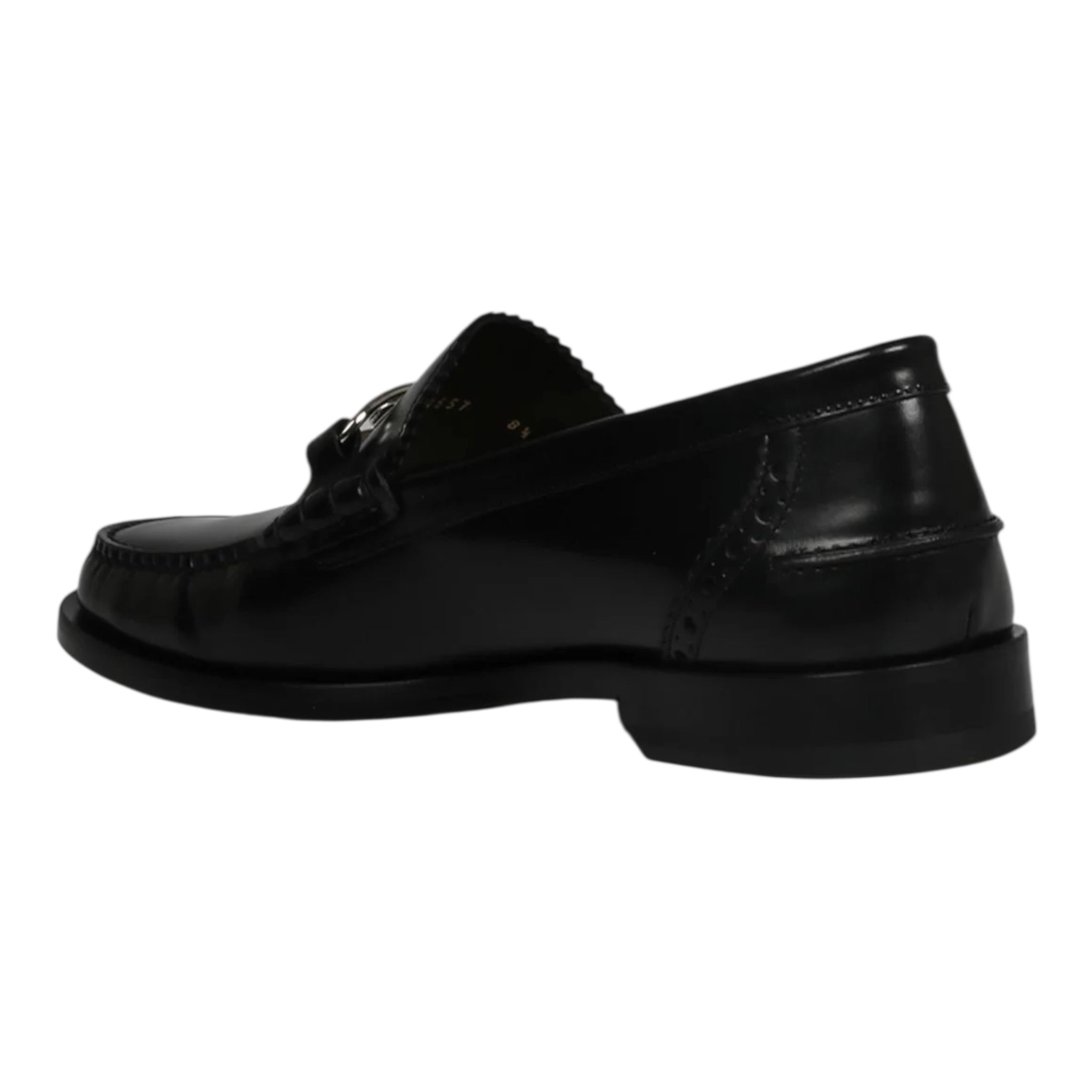 Fendi O'Lock Logo-Plaque Loafers