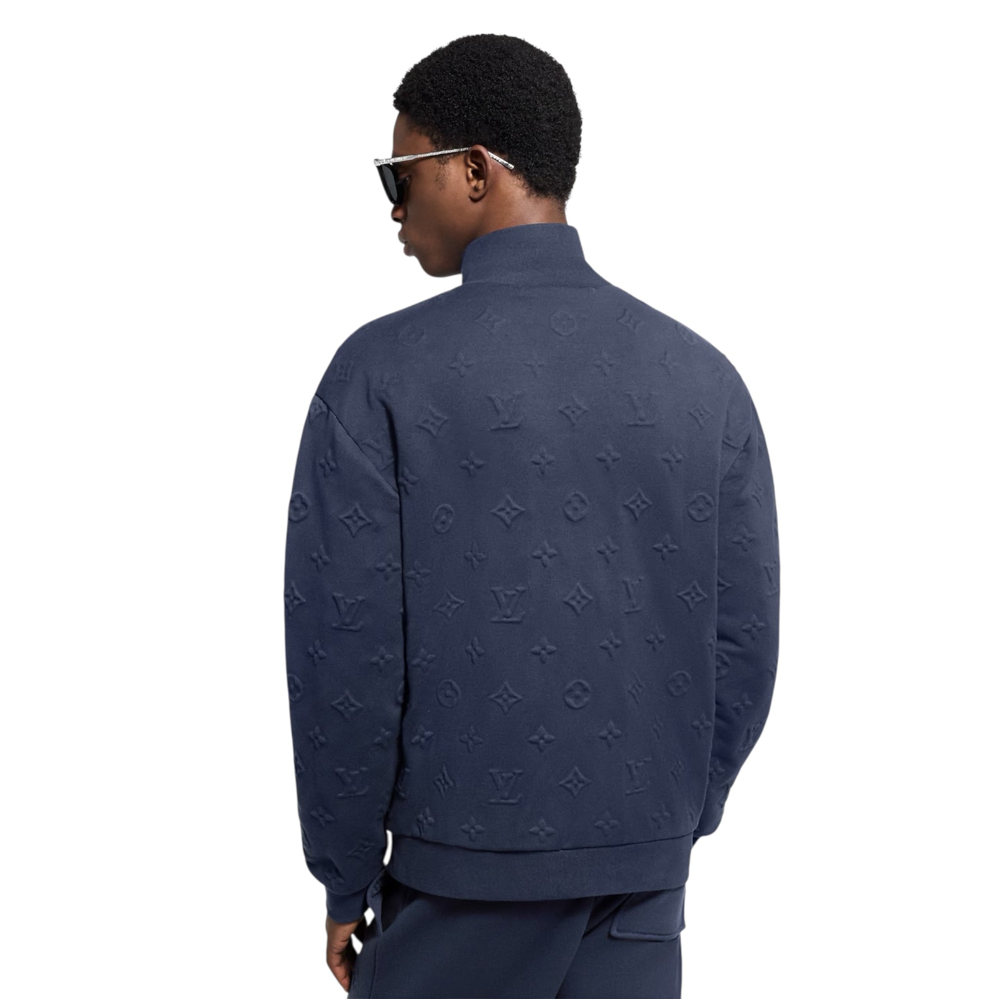 Monogram Embossed Track Top