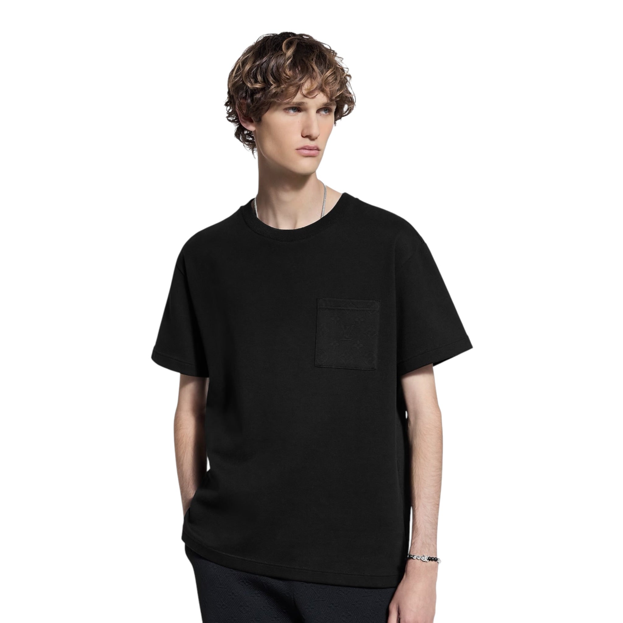 Pique Cotton T-Shirt