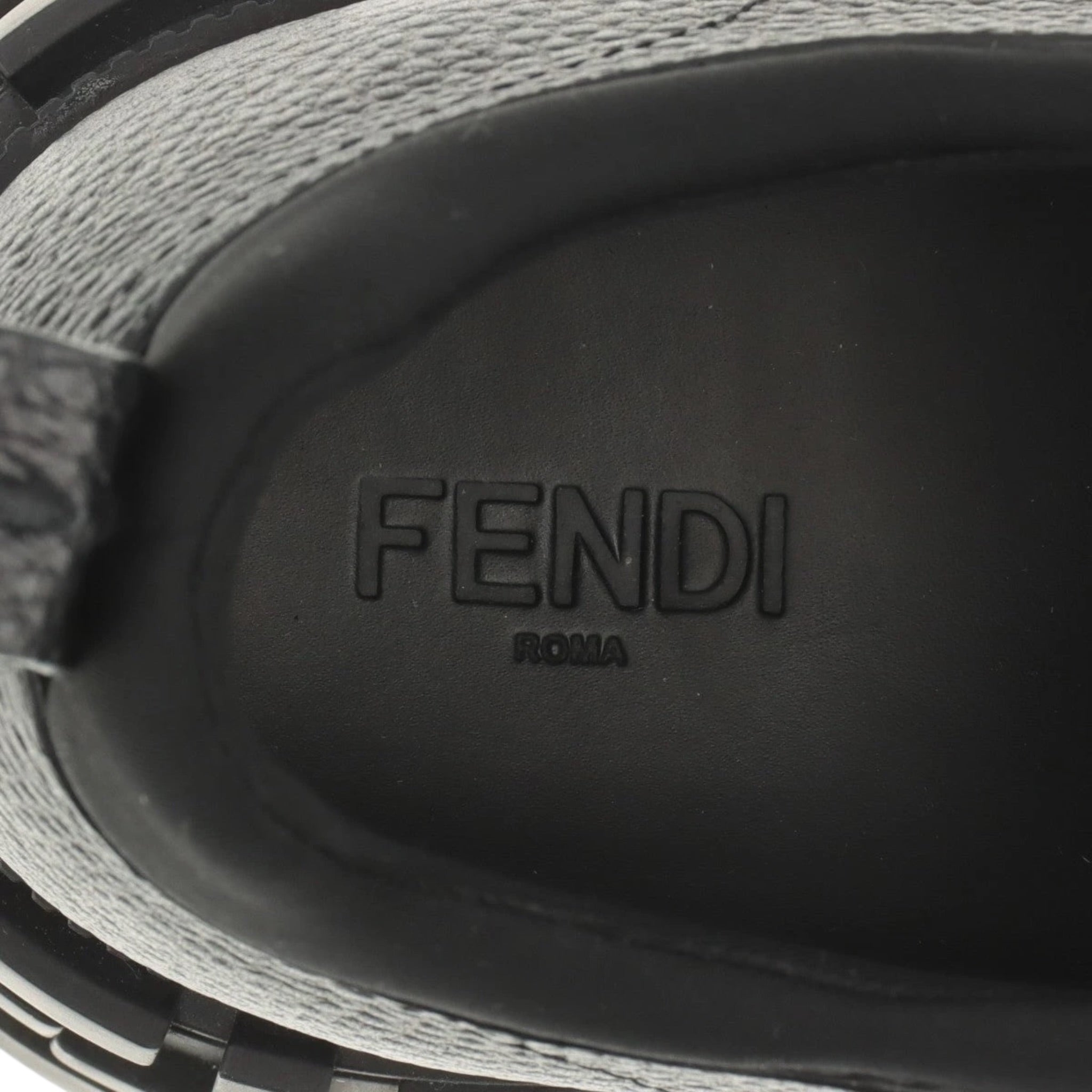 Fendi Leather Lace Up Boots Shoes