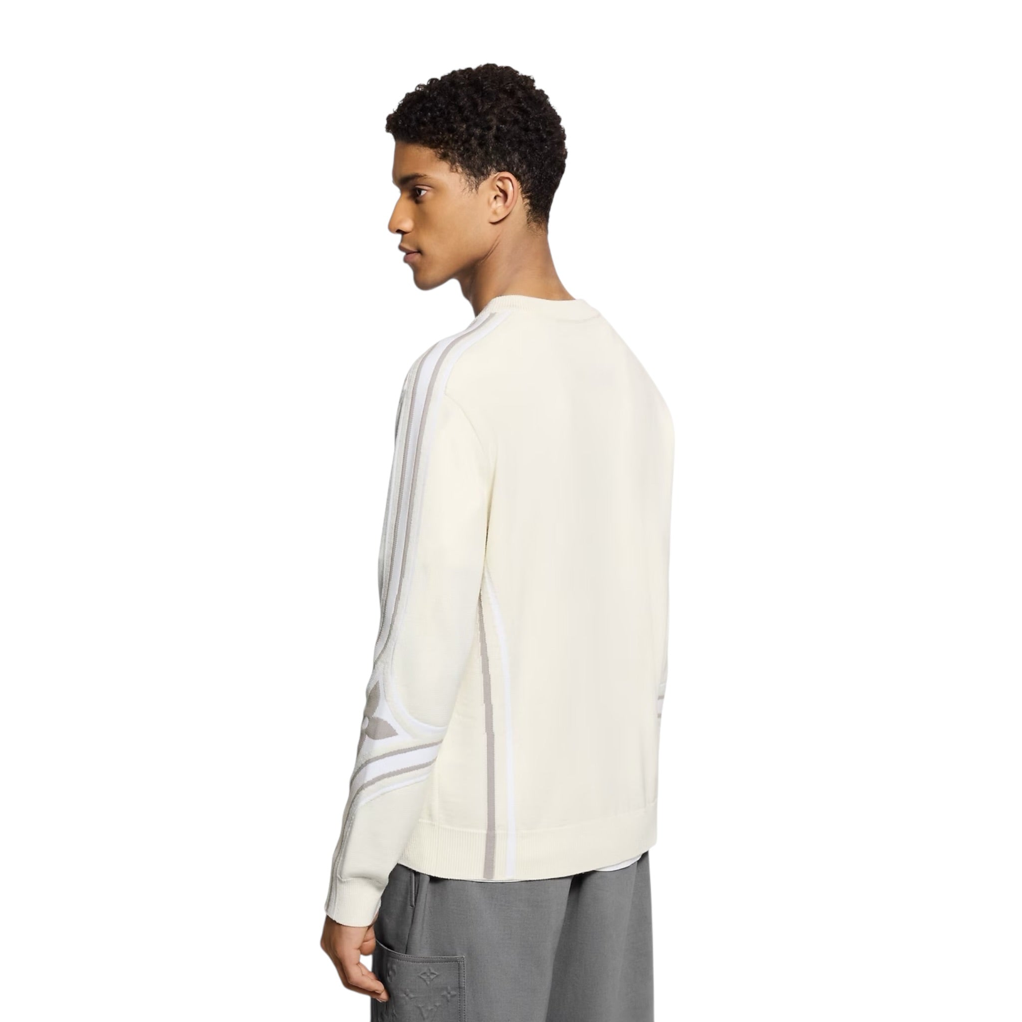 Graphic Knitted Crewneck