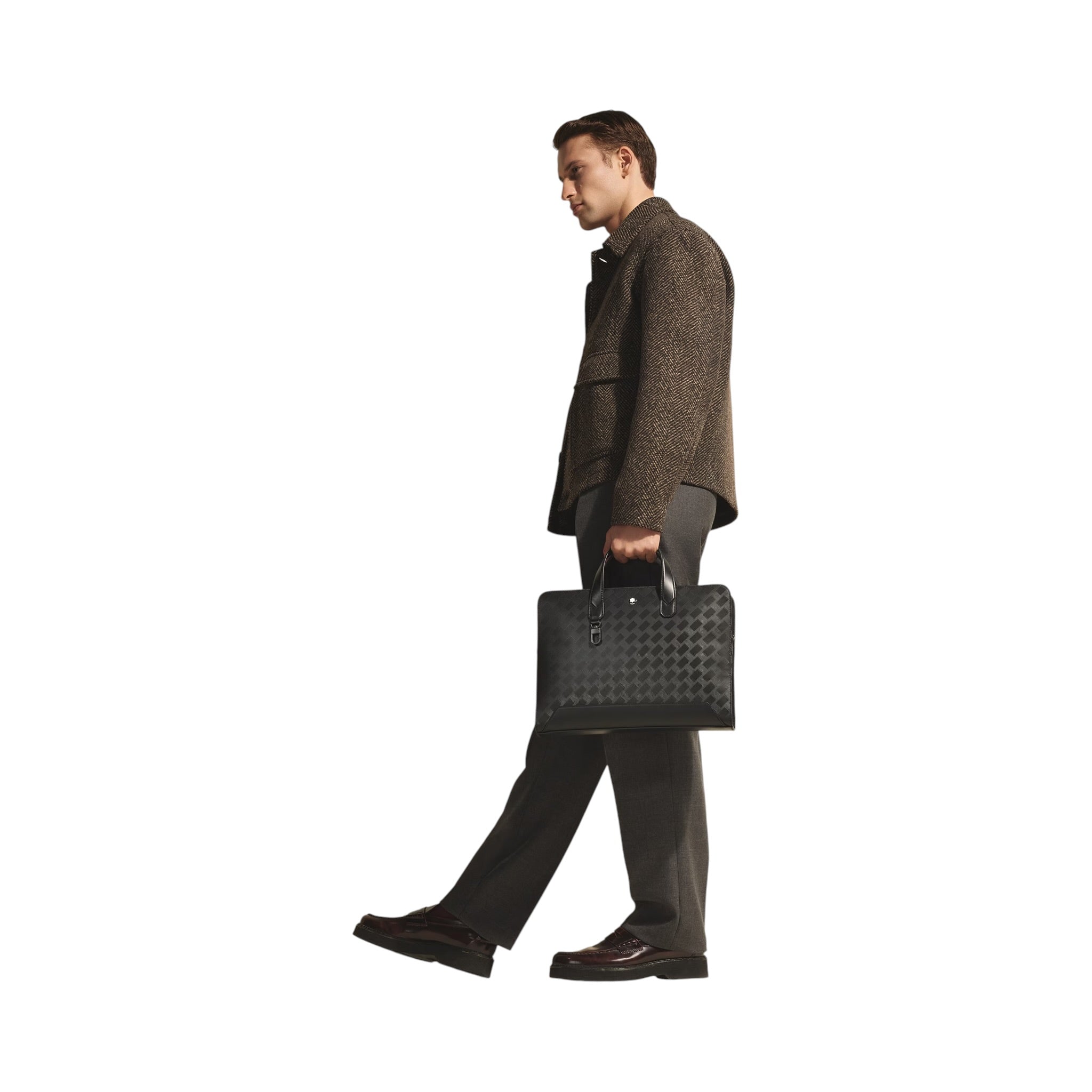 Thin Briefcase In Extreme Leather montblanc