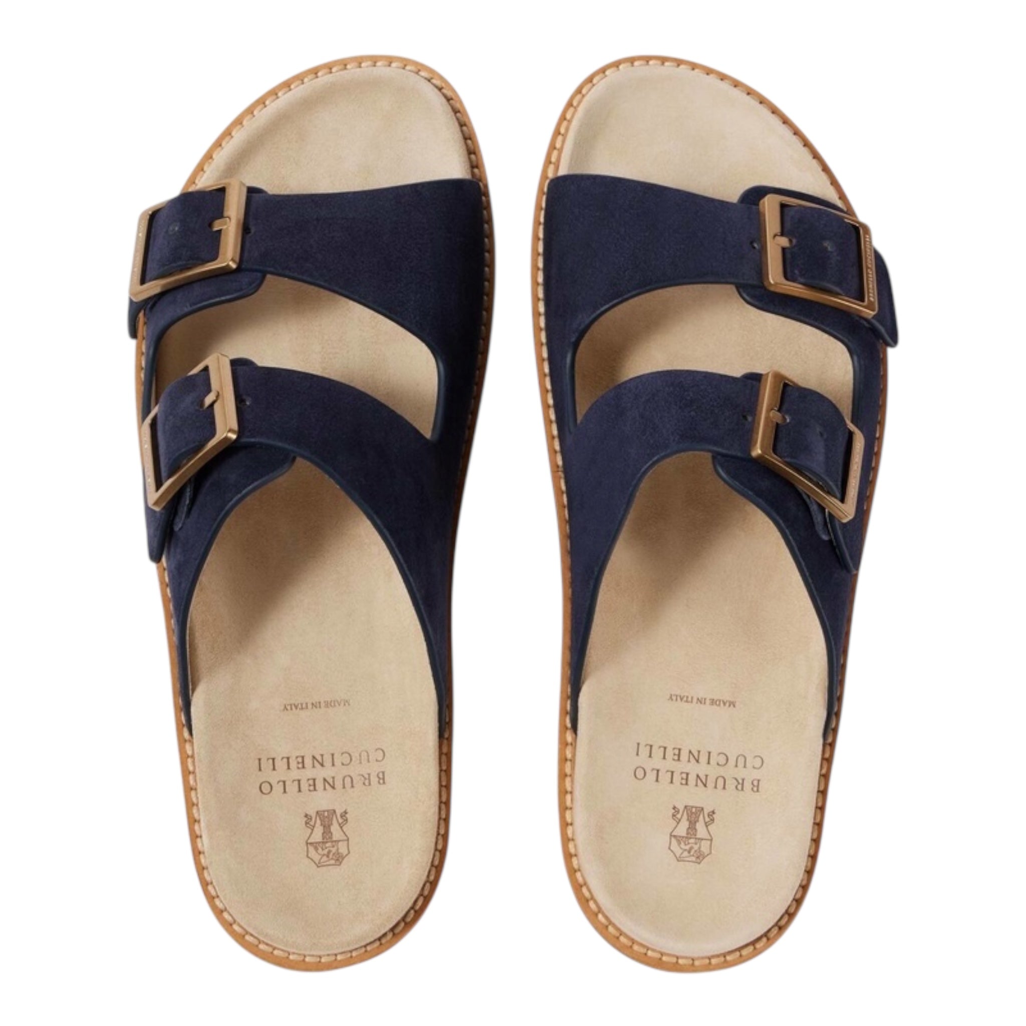 Brunello Cucinelli - Suede slides