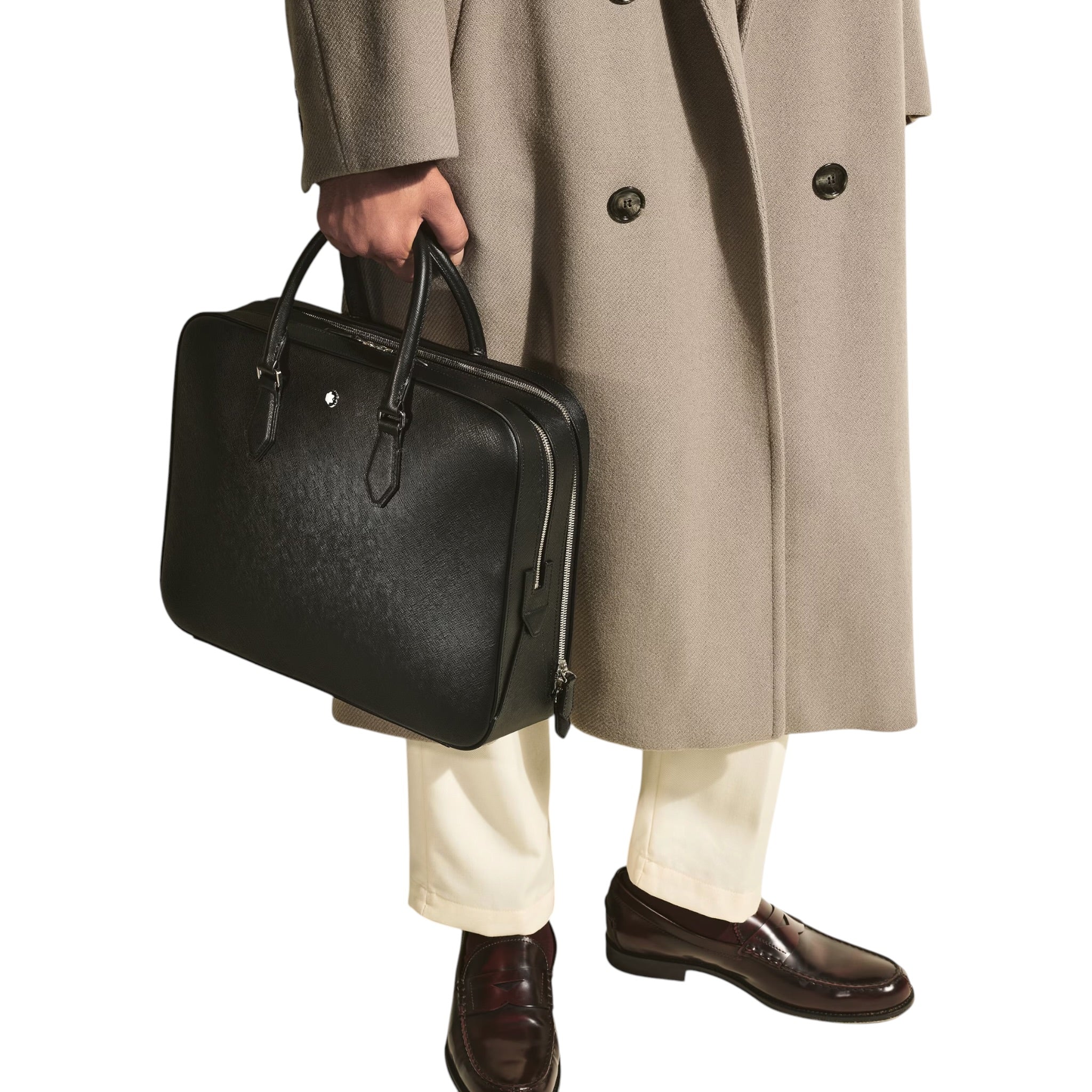 Large Briefcase In Sartorial Leather montblanc